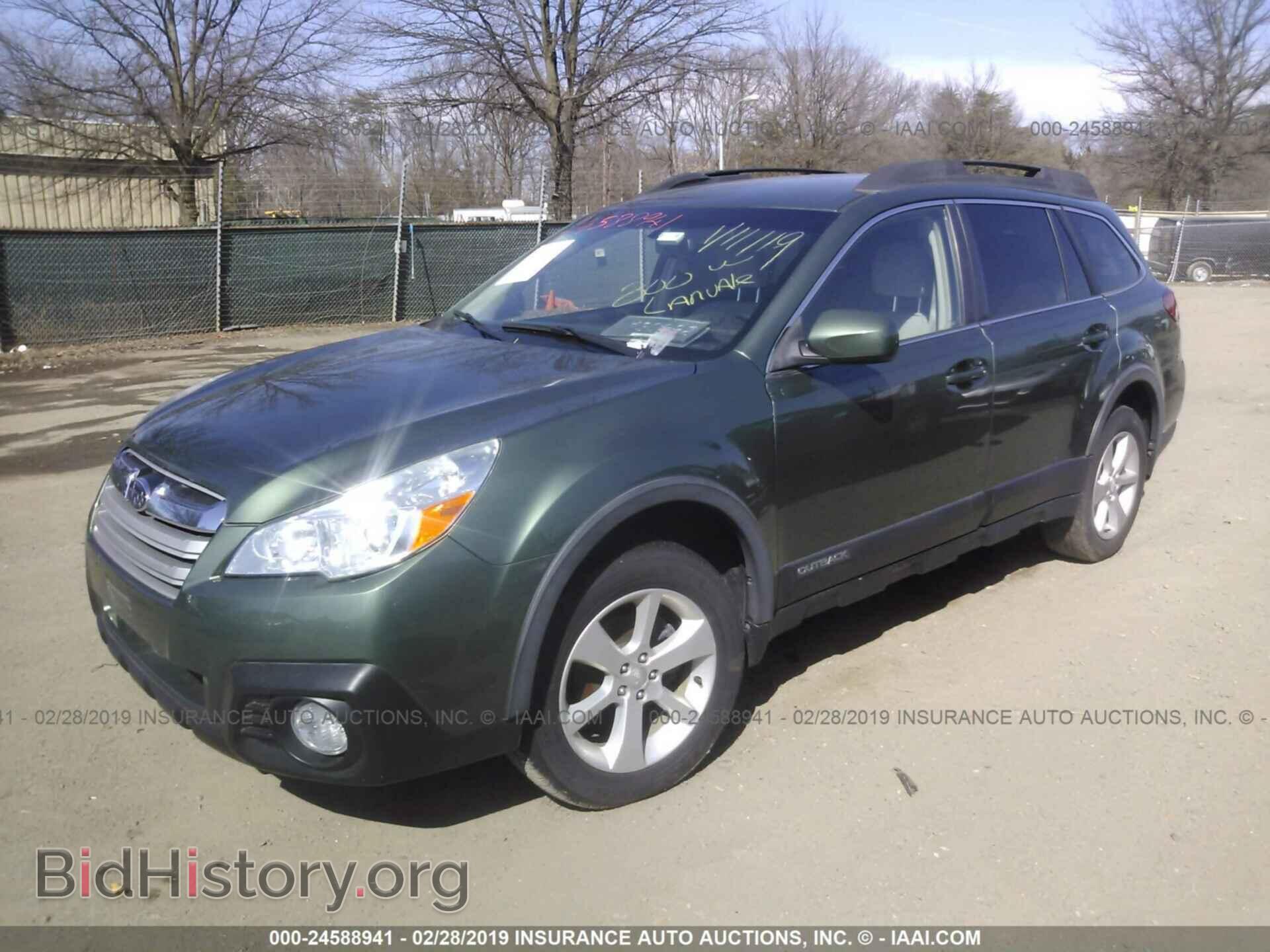 2013 SUBARU OUTBACK - VIN: 4S4BRBCC5D3306207 - Фото 2