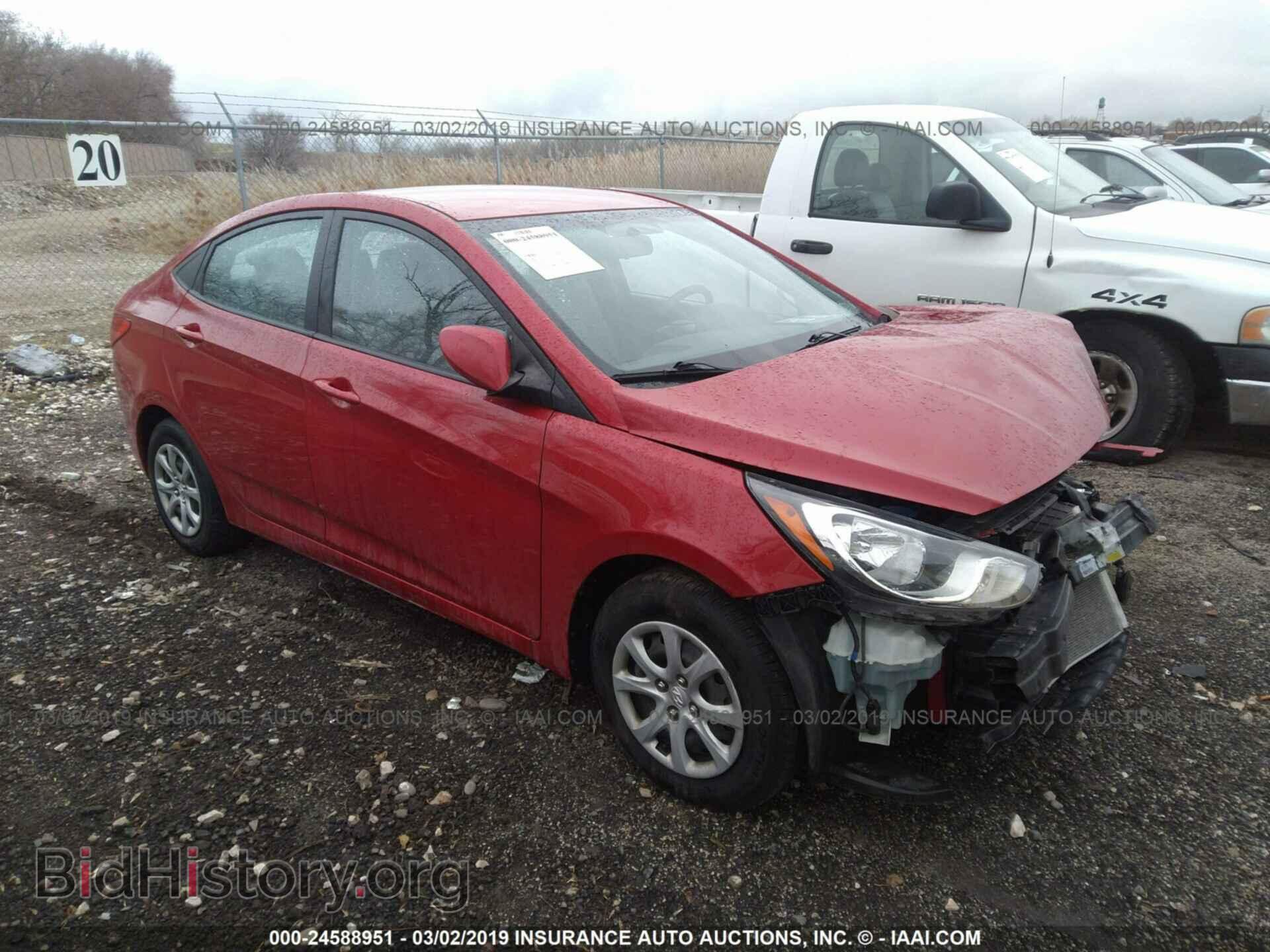 Фотография KMHCT4AE2CU182007 - HYUNDAI ACCENT 2012