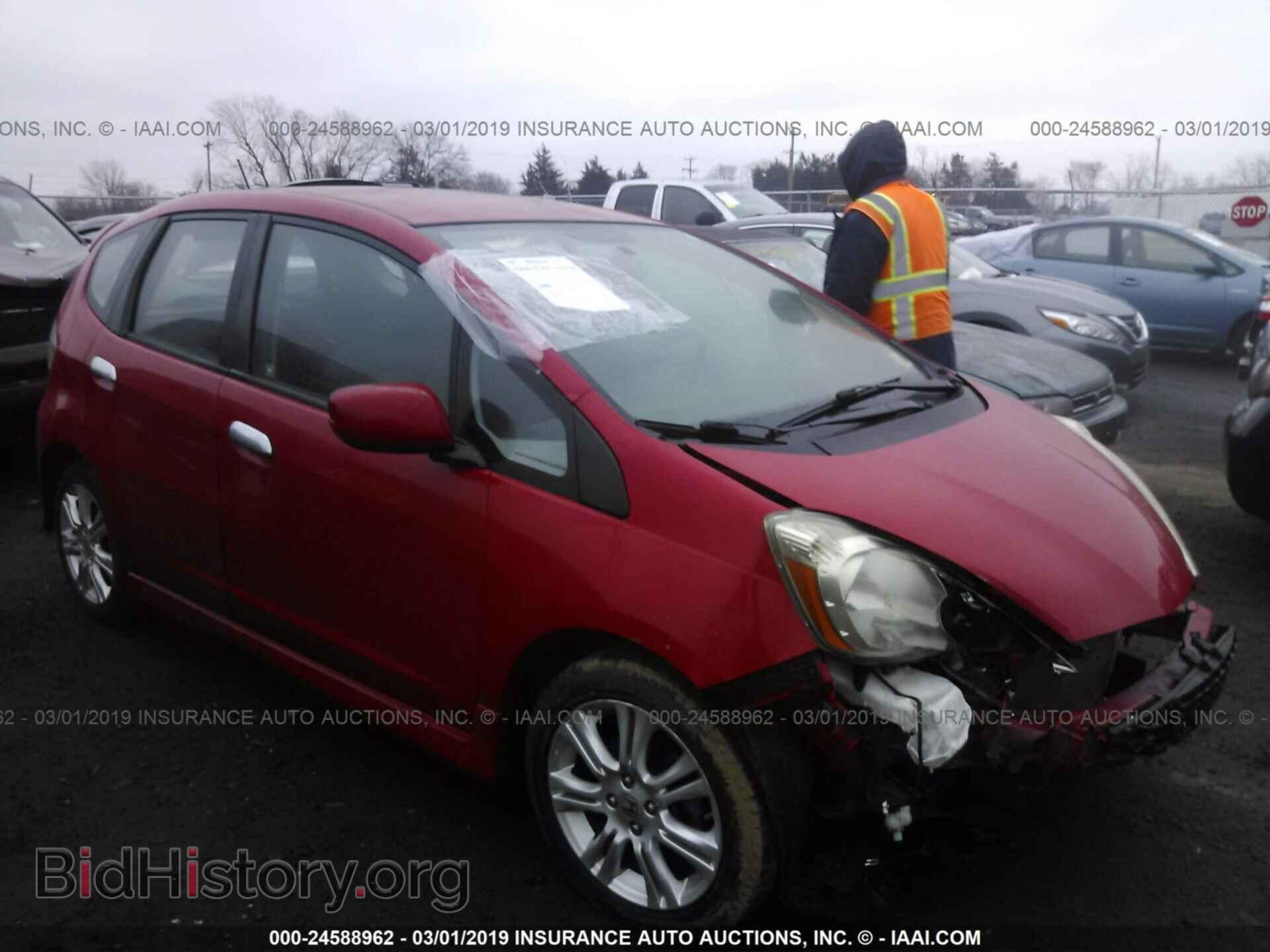 Фотография JHMGE8H59BC015160 - HONDA FIT 2011