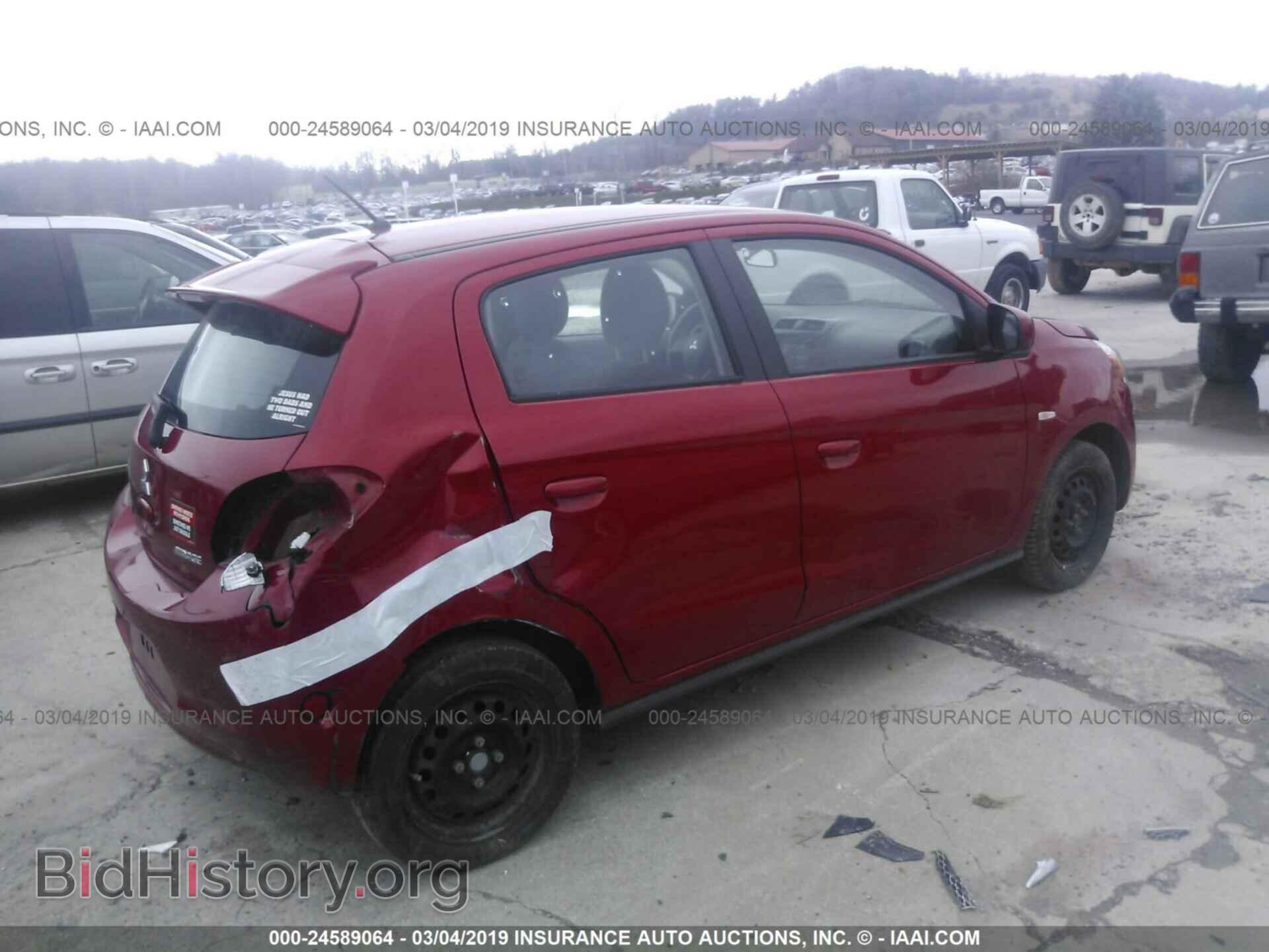 2015 MITSUBISHI MIRAGE - VIN: ML32A3HJ6FH043050 - Фото 4
