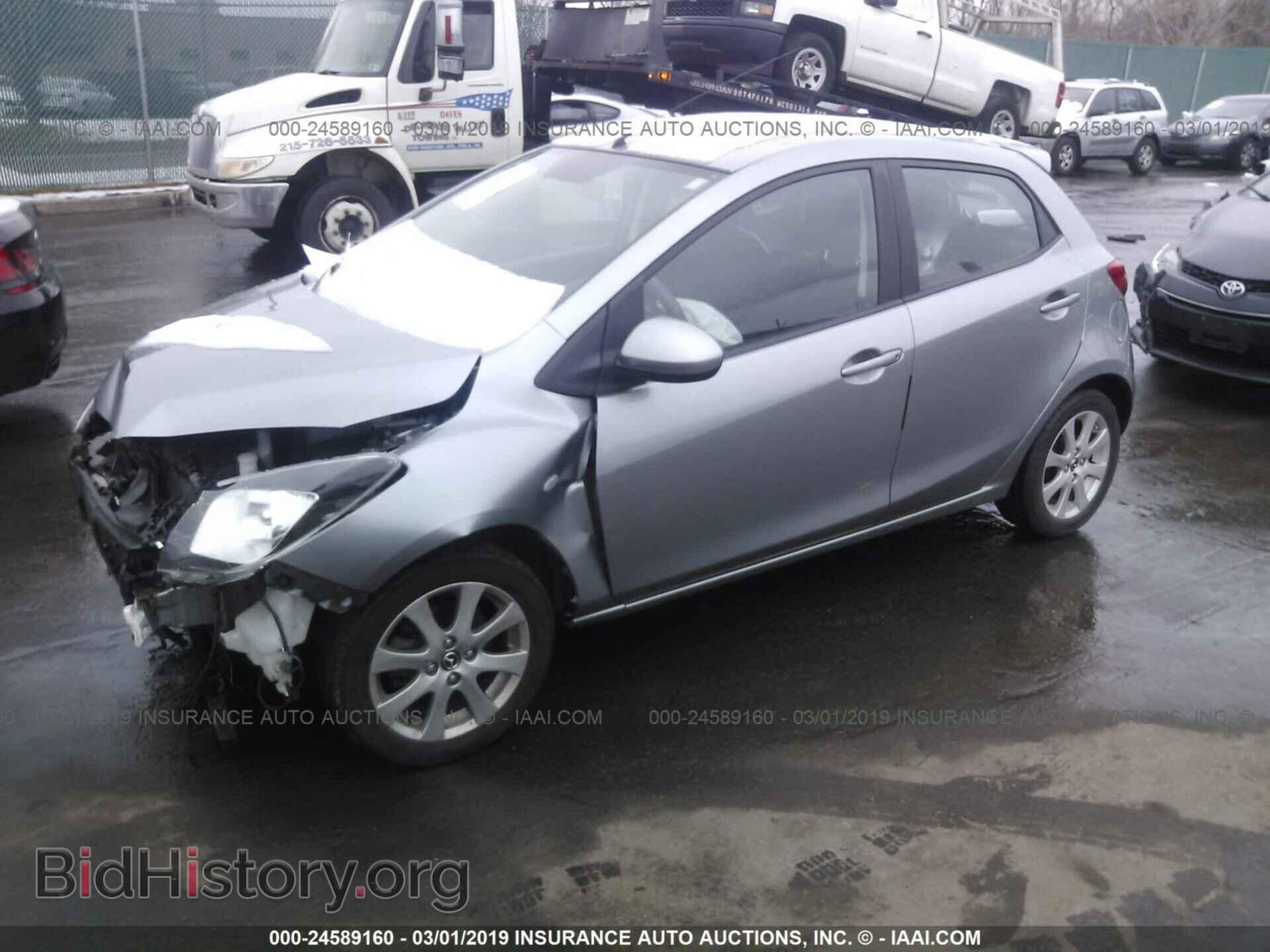 2013 MAZDA MAZDA2 - VIN: JM1DE1LZ7D0158263 - Фото 2