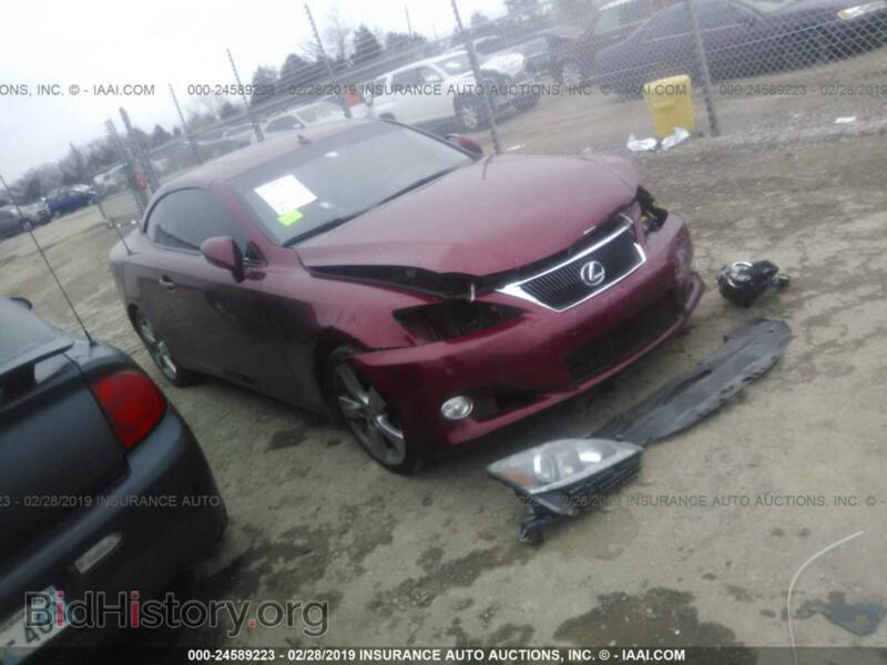 2011 Lexus IS 250 (VIN JTHFF2C27B2516525) — фото 1 из 10, IAAI, повреждение: передняя часть