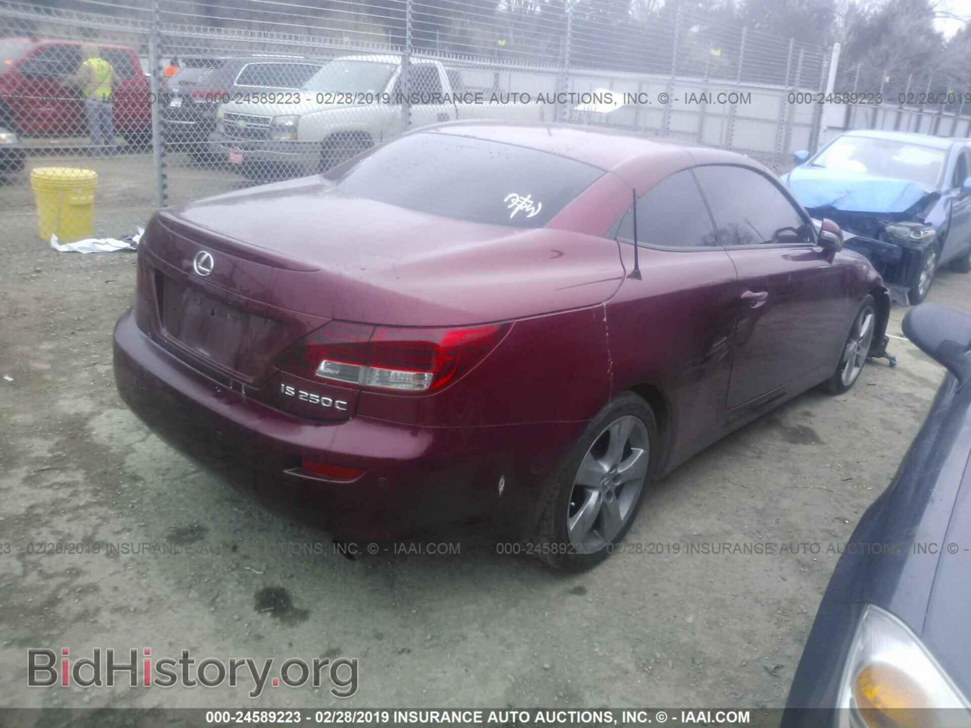 2011 LEXUS IS - VIN: JTHFF2C27B2516525 - Фото 4