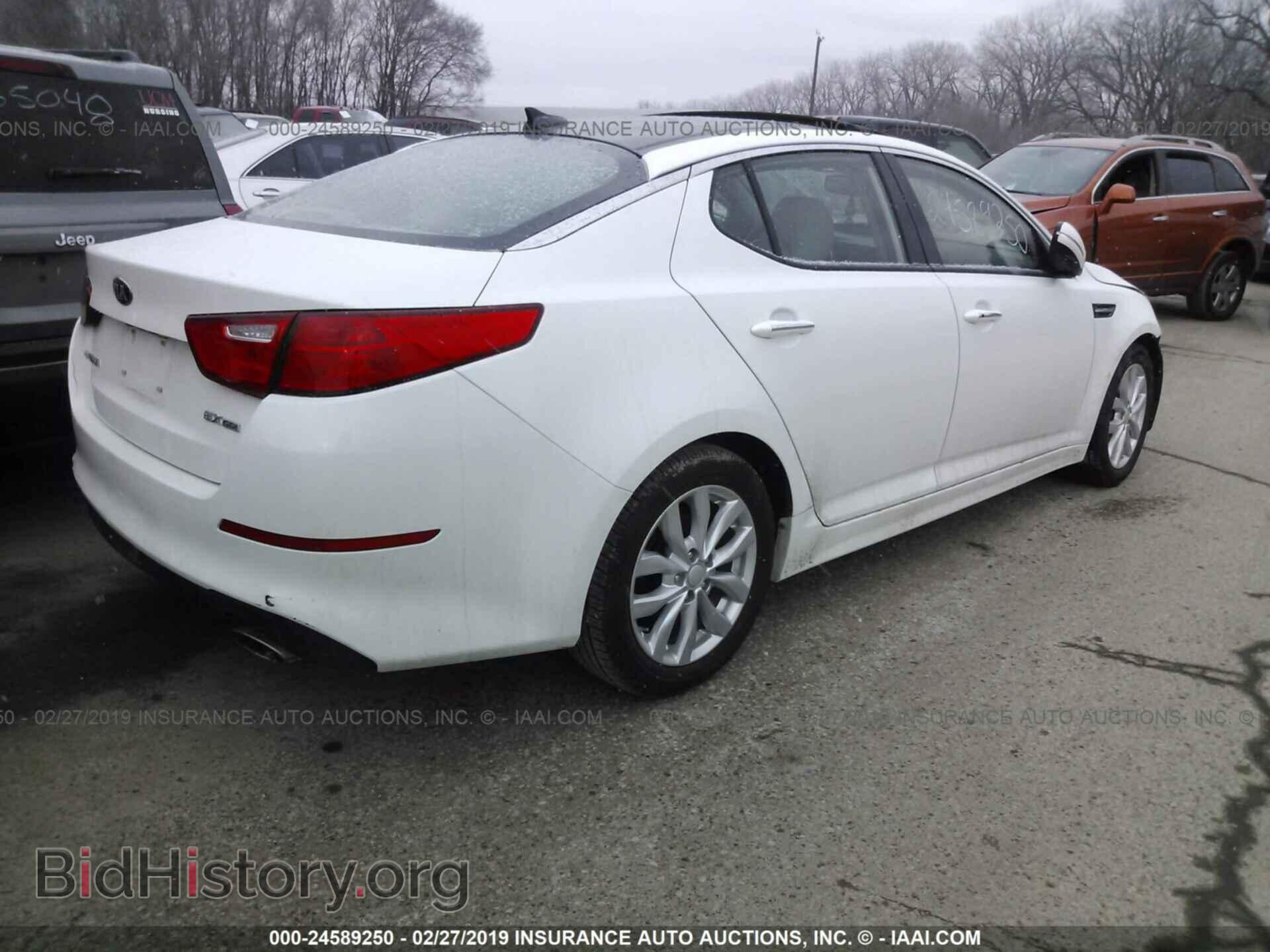 2014 KIA OPTIMA - VIN: 5XXGN4A75EG314168 - Фото 4