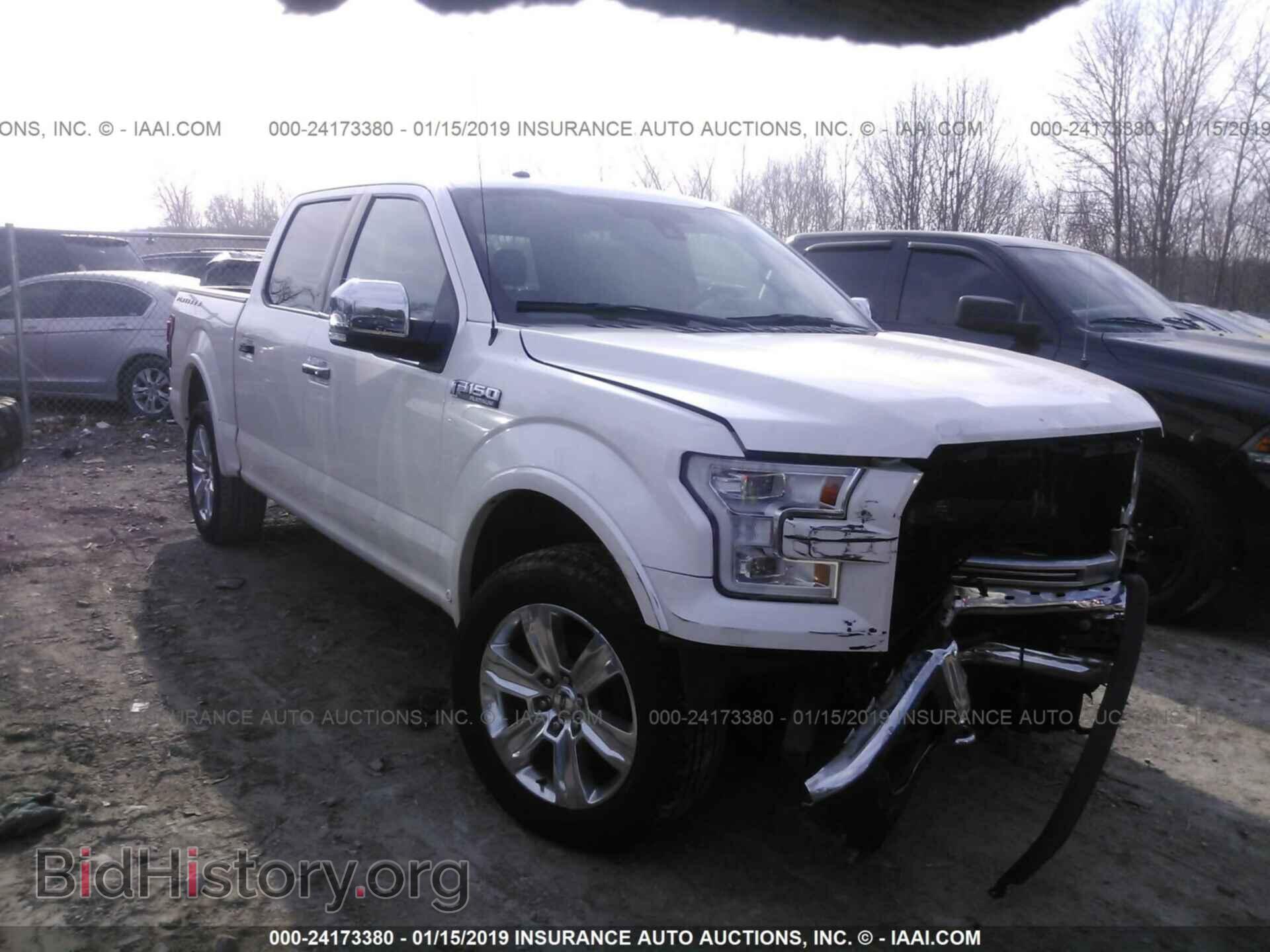 Фотография 1FTEW1EF5GFB33786 - FORD F150 2016