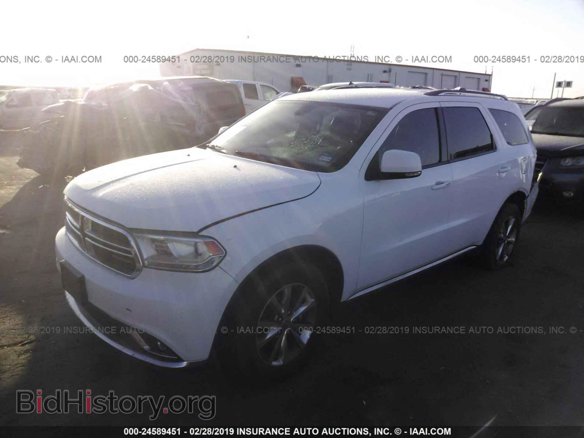 2014 DODGE DURANGO - VIN: 1C4RDHDG2EC595974 - Фото 2