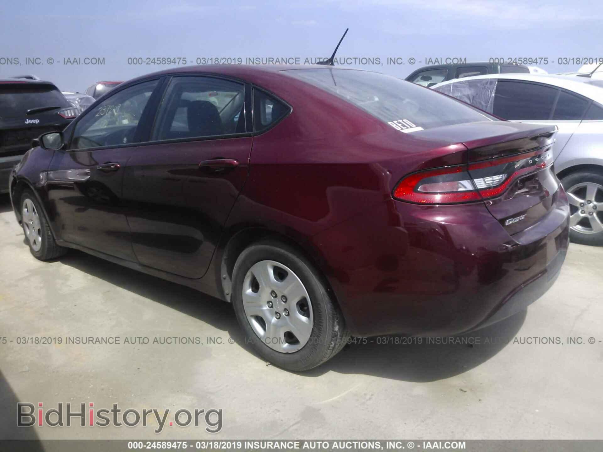 2015 DODGE DART - VIN: 1C3CDFAA1FD237209 - Фото 3