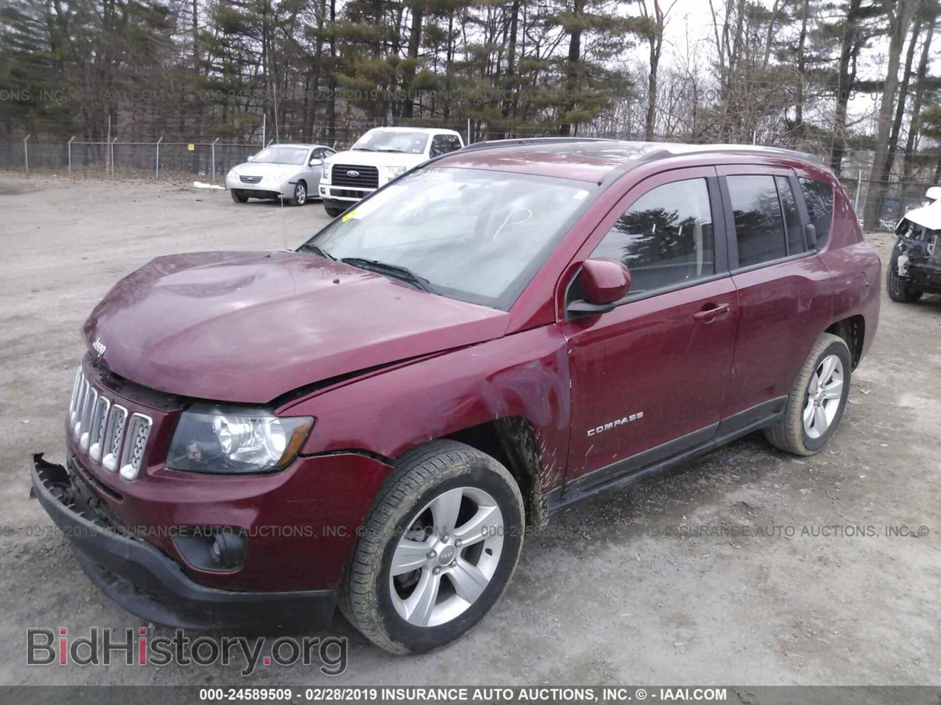 2015 JEEP COMPASS - VIN: 1C4NJDEB3FD169564 - Фото 2