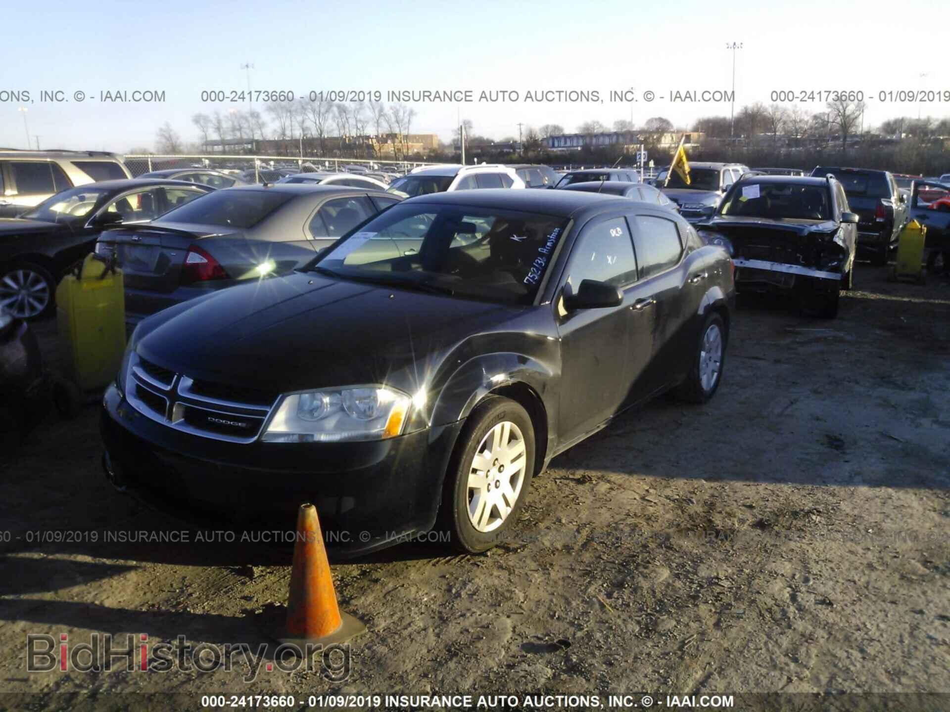 2013 DODGE AVENGER - VIN: 1C3CDZAB9DN752136 - Фото 2