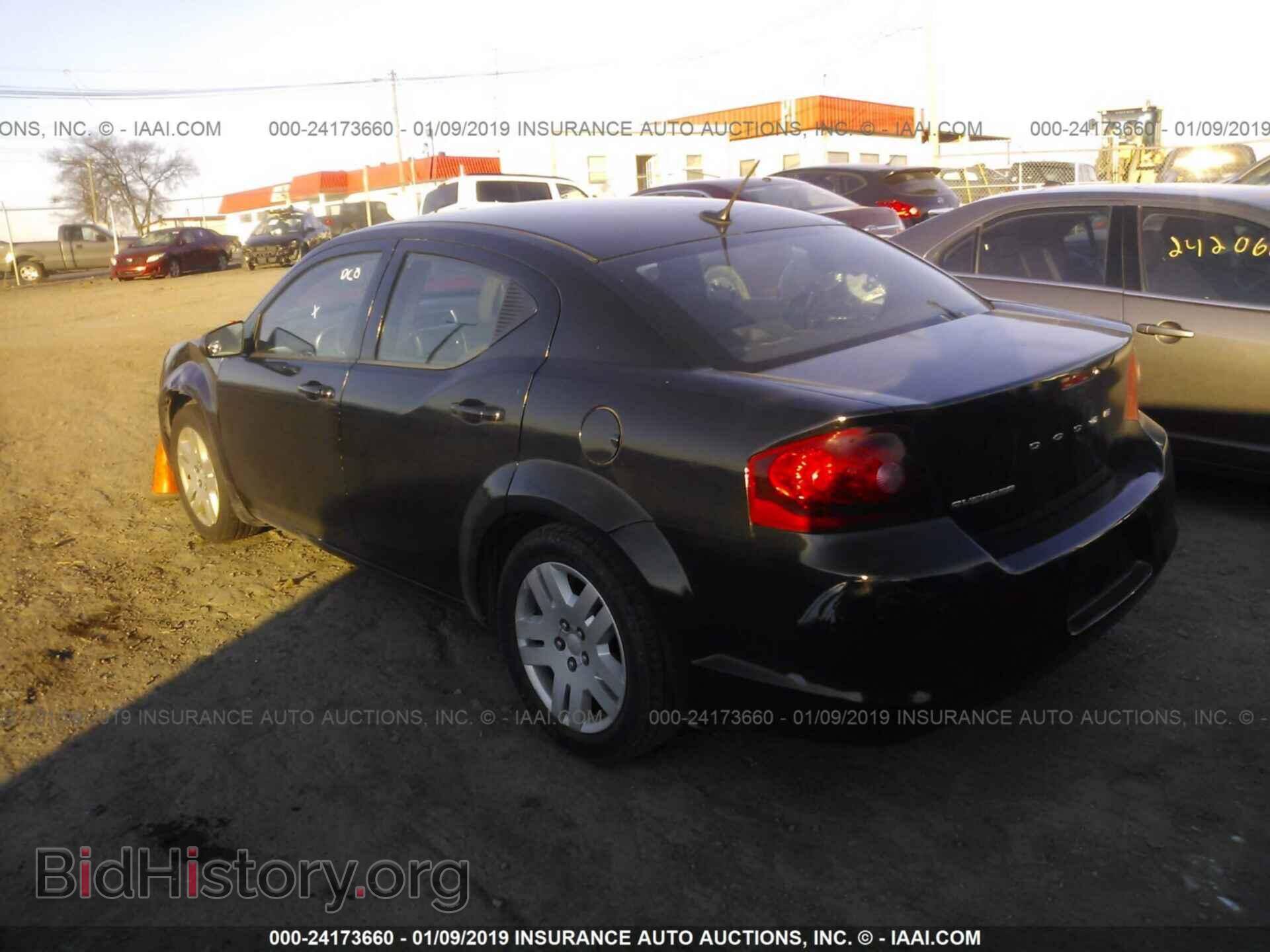 2013 DODGE AVENGER - VIN: 1C3CDZAB9DN752136 - Фото 3
