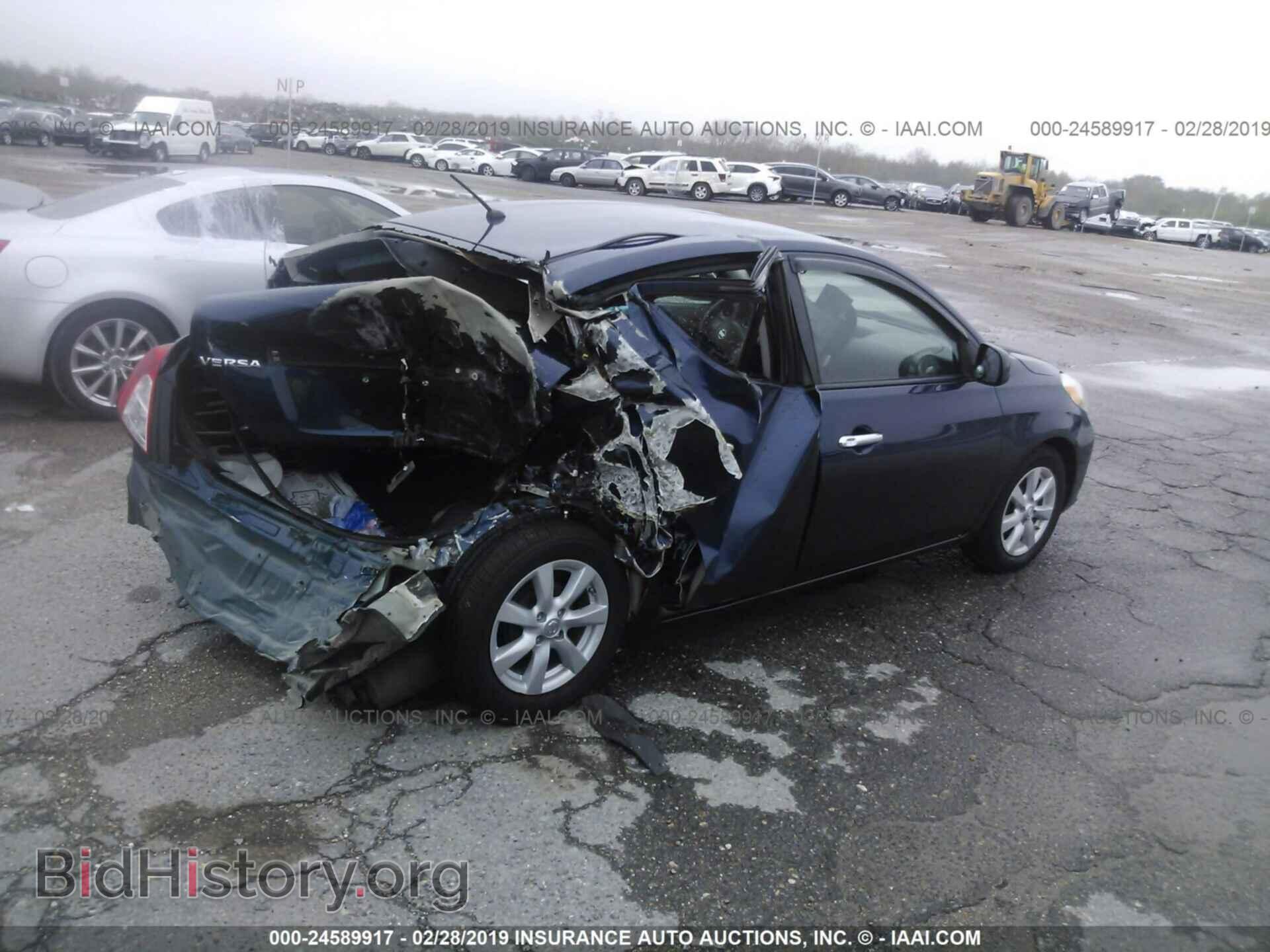 2012 NISSAN VERSA - VIN: 3N1CN7AP3CL876574 - Фото 4
