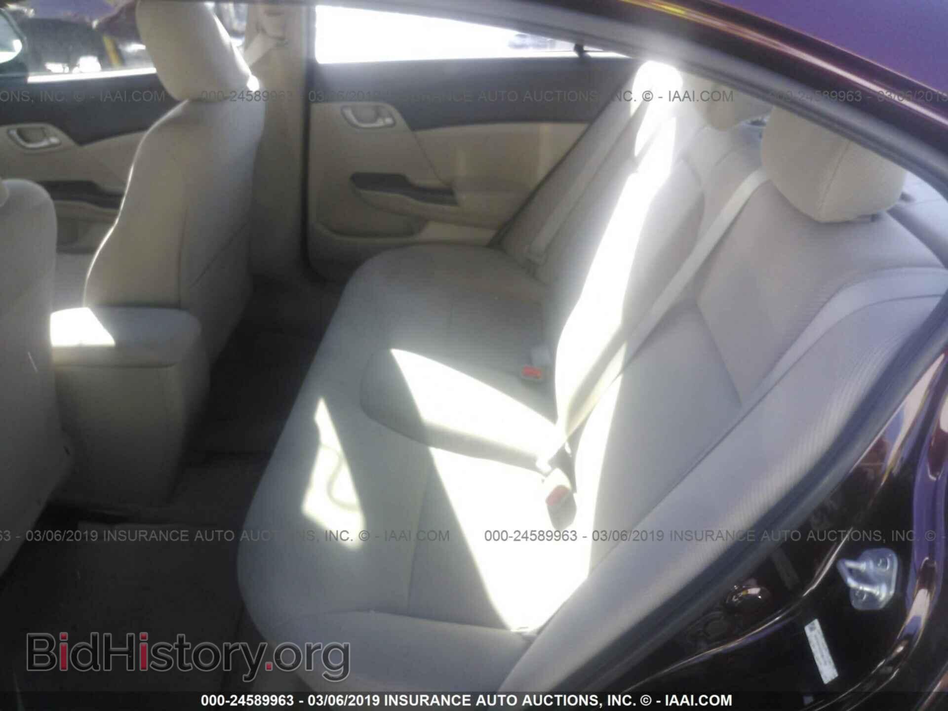 2012 HONDA CIVIC - VIN: 19XFB2F55CE381763 - Фото 8