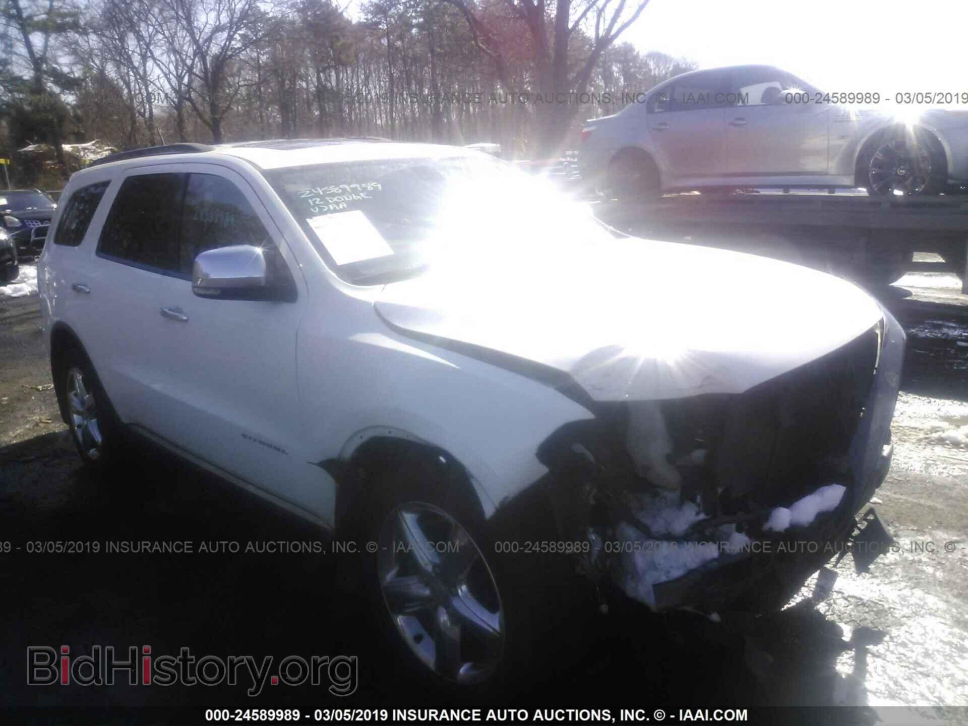 Photo 1C4SDJET2CC172345 - DODGE DURANGO 2012