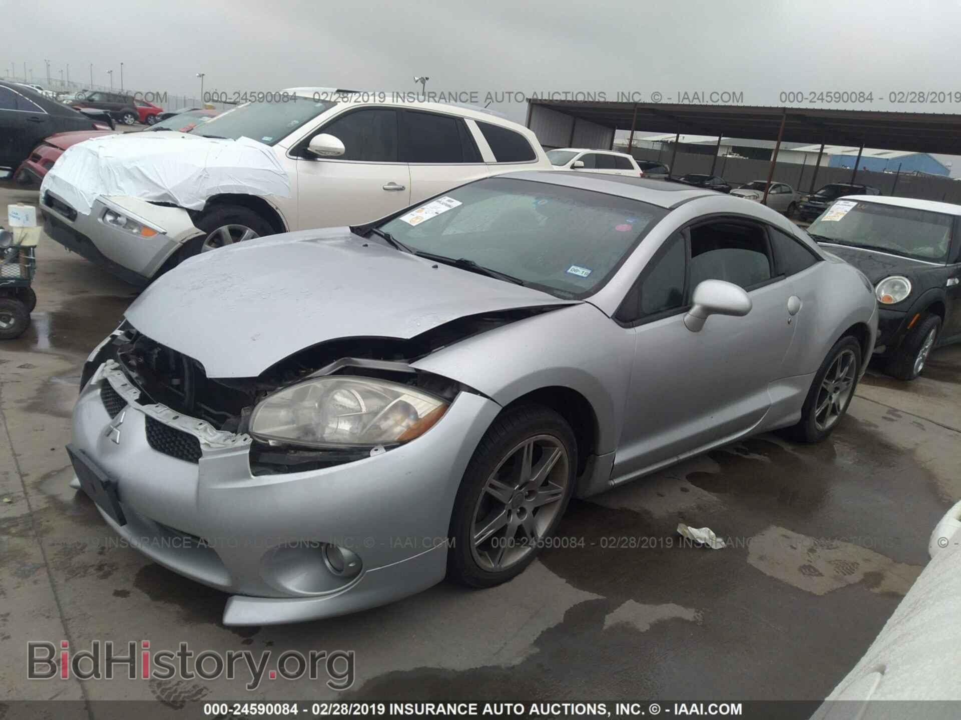 2006 MITSUBISHI ECLIPSE - VIN: 4A3AK44TX6E031680 - Фото 2