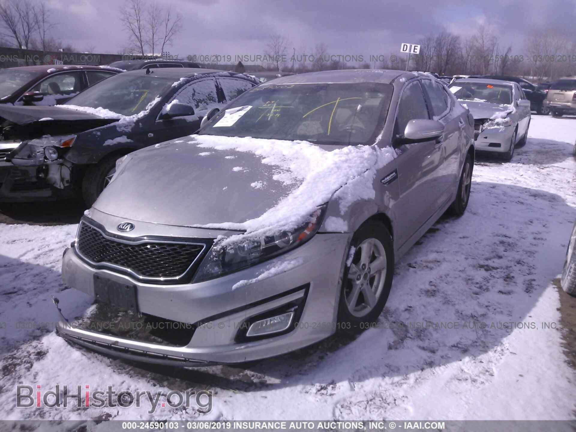 2014 KIA OPTIMA - VIN: KNAGM4A70E5476357 - Фото 2