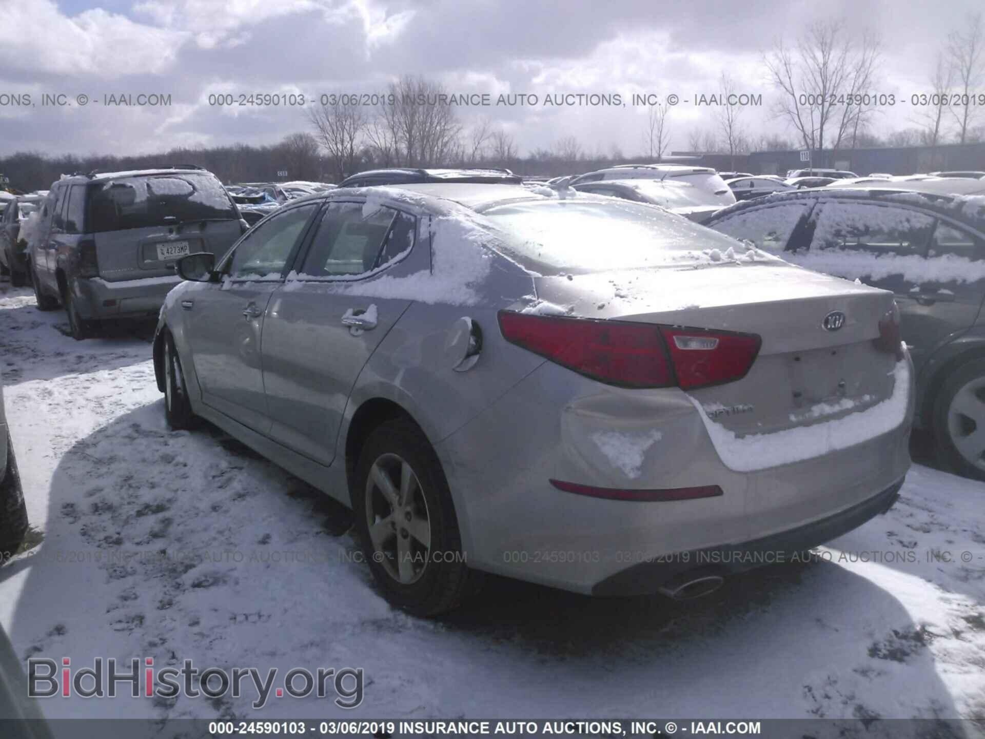 2014 KIA OPTIMA - VIN: KNAGM4A70E5476357 - Фото 3