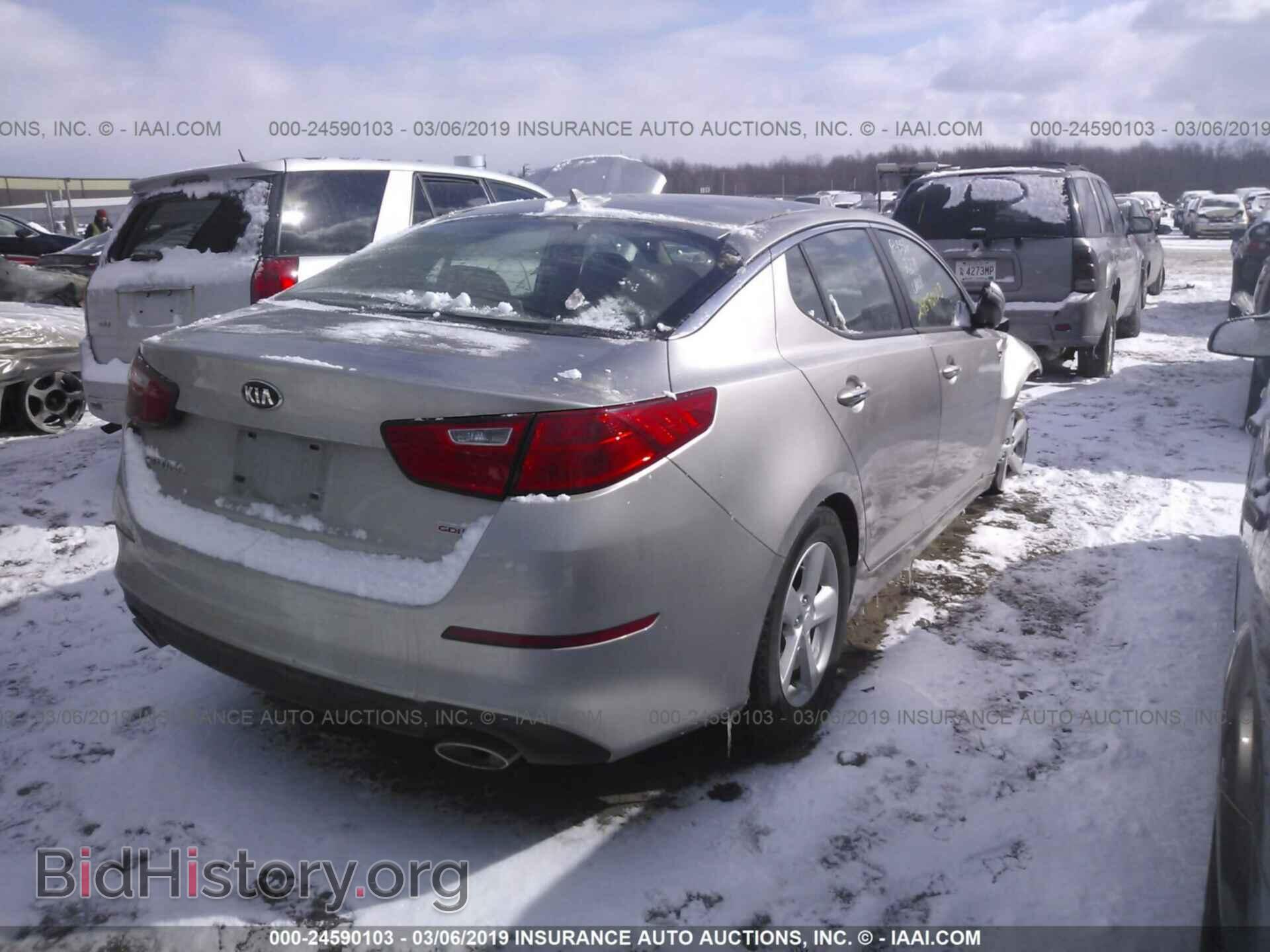 2014 KIA OPTIMA - VIN: KNAGM4A70E5476357 - Фото 4