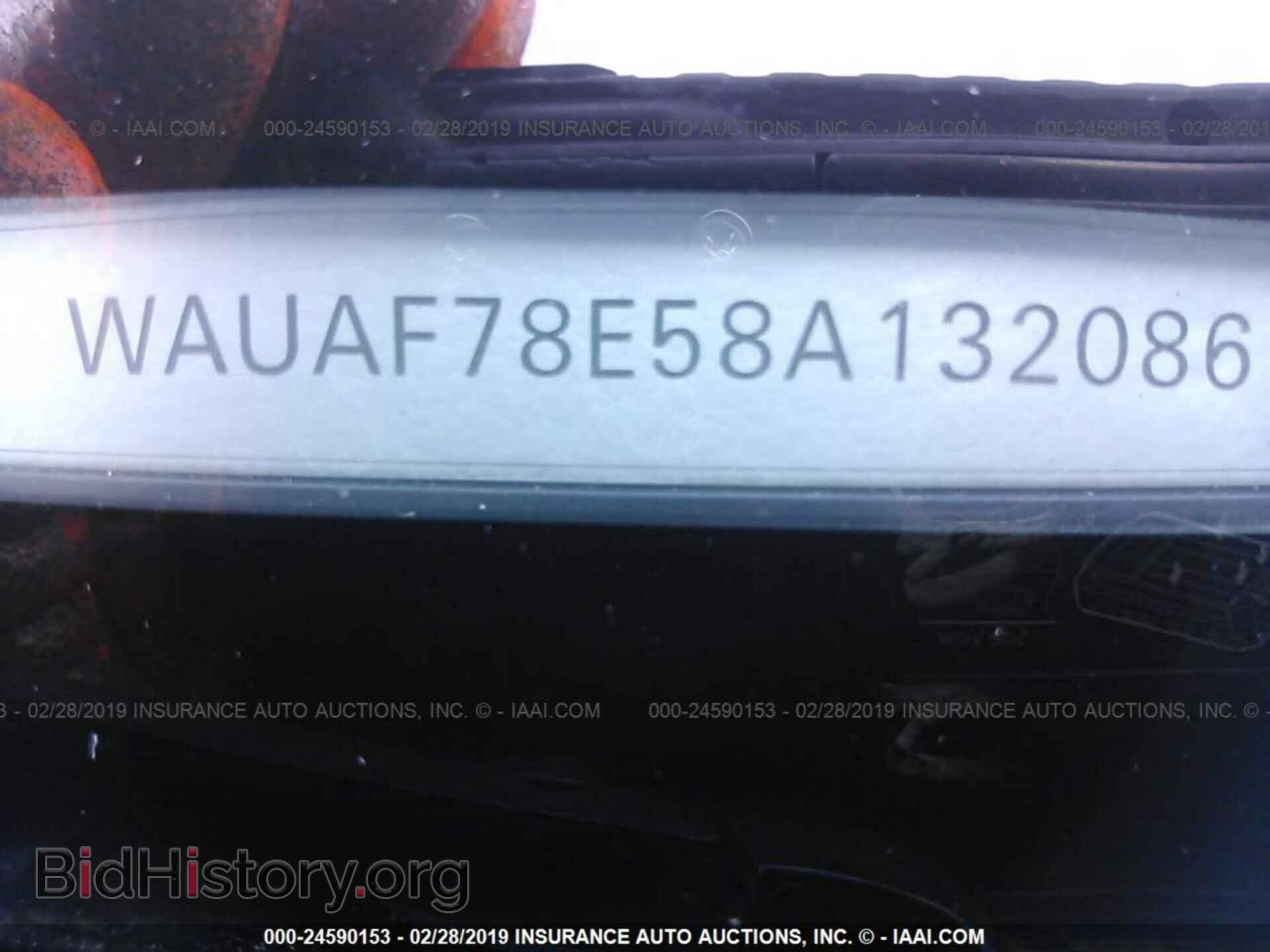 2008 AUDI A4 - VIN: WAUAF78E58A132086 - Фото 9