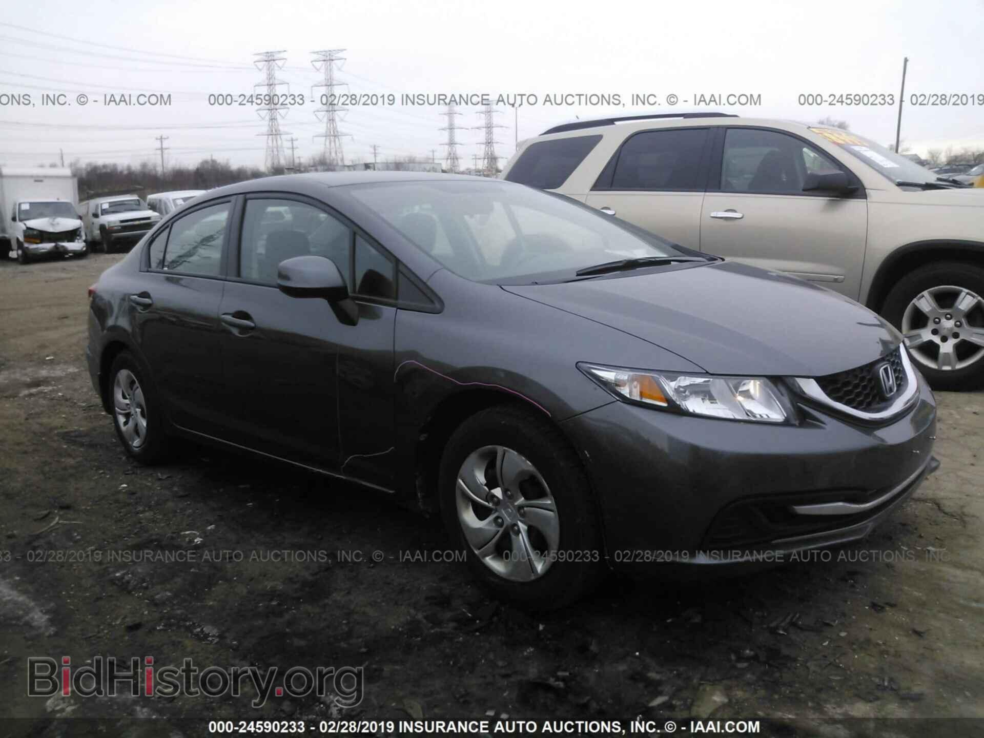 Фотография 2HGFB2F59DH594562 - HONDA CIVIC 2013