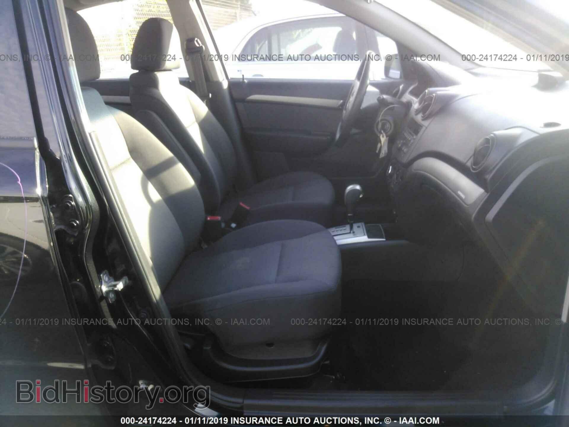 2009 CHEVROLET AVEO - VIN: KL1TD56E29B660115 - Фото 5