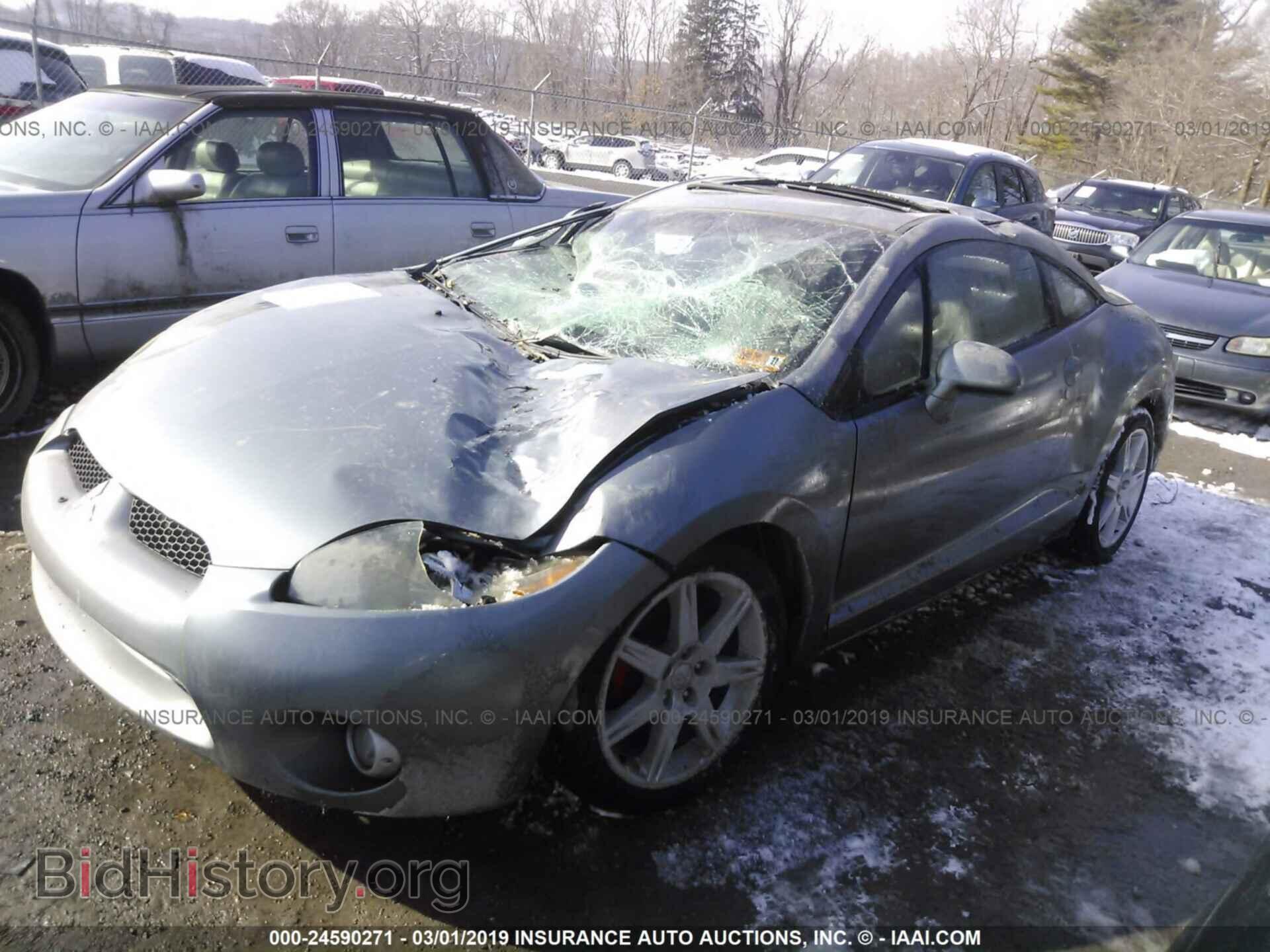 2007 MITSUBISHI ECLIPSE - VIN: 4A3AK34T17E006209 - Photo 2