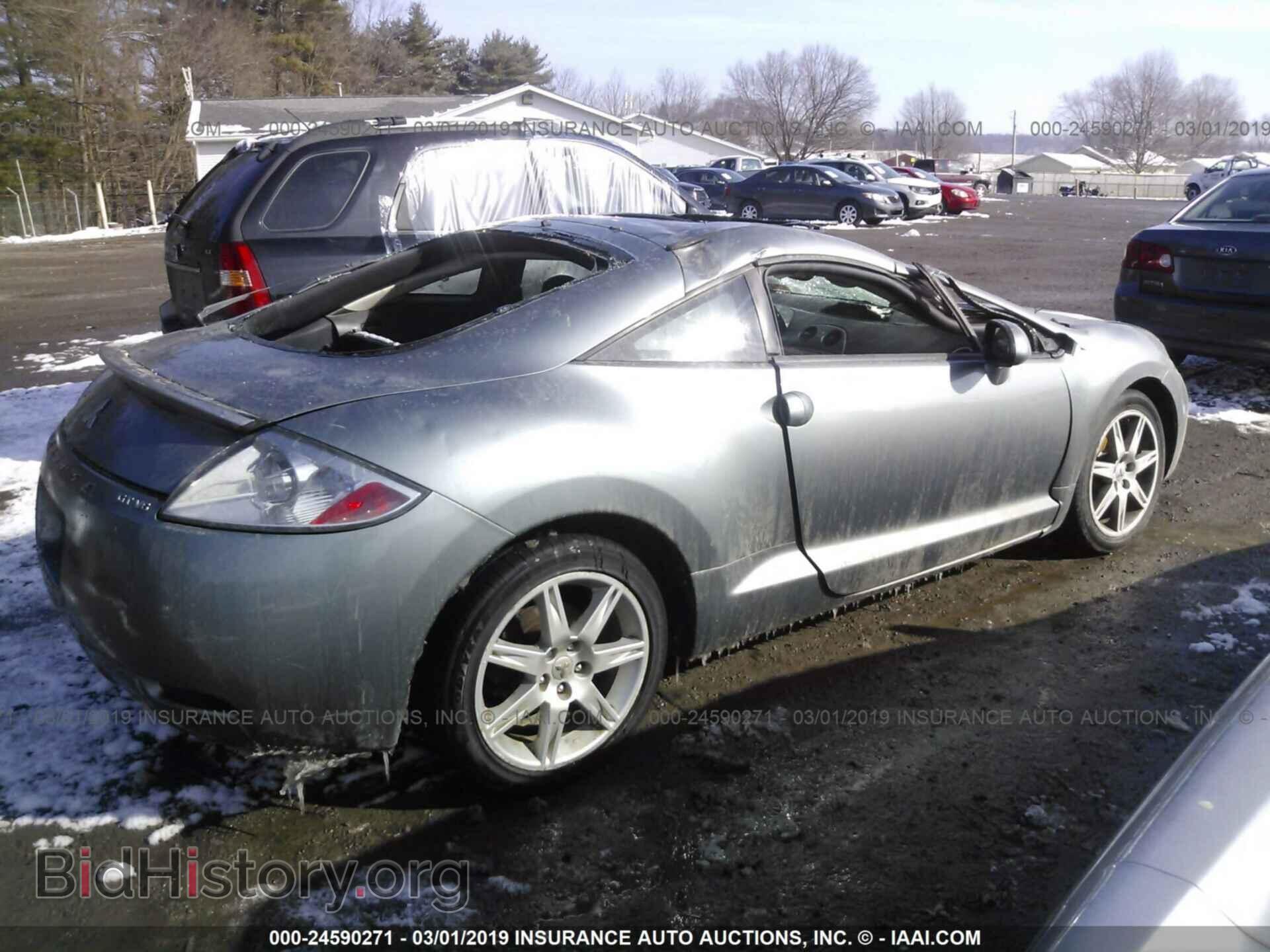 2007 MITSUBISHI ECLIPSE - VIN: 4A3AK34T17E006209 - Photo 4
