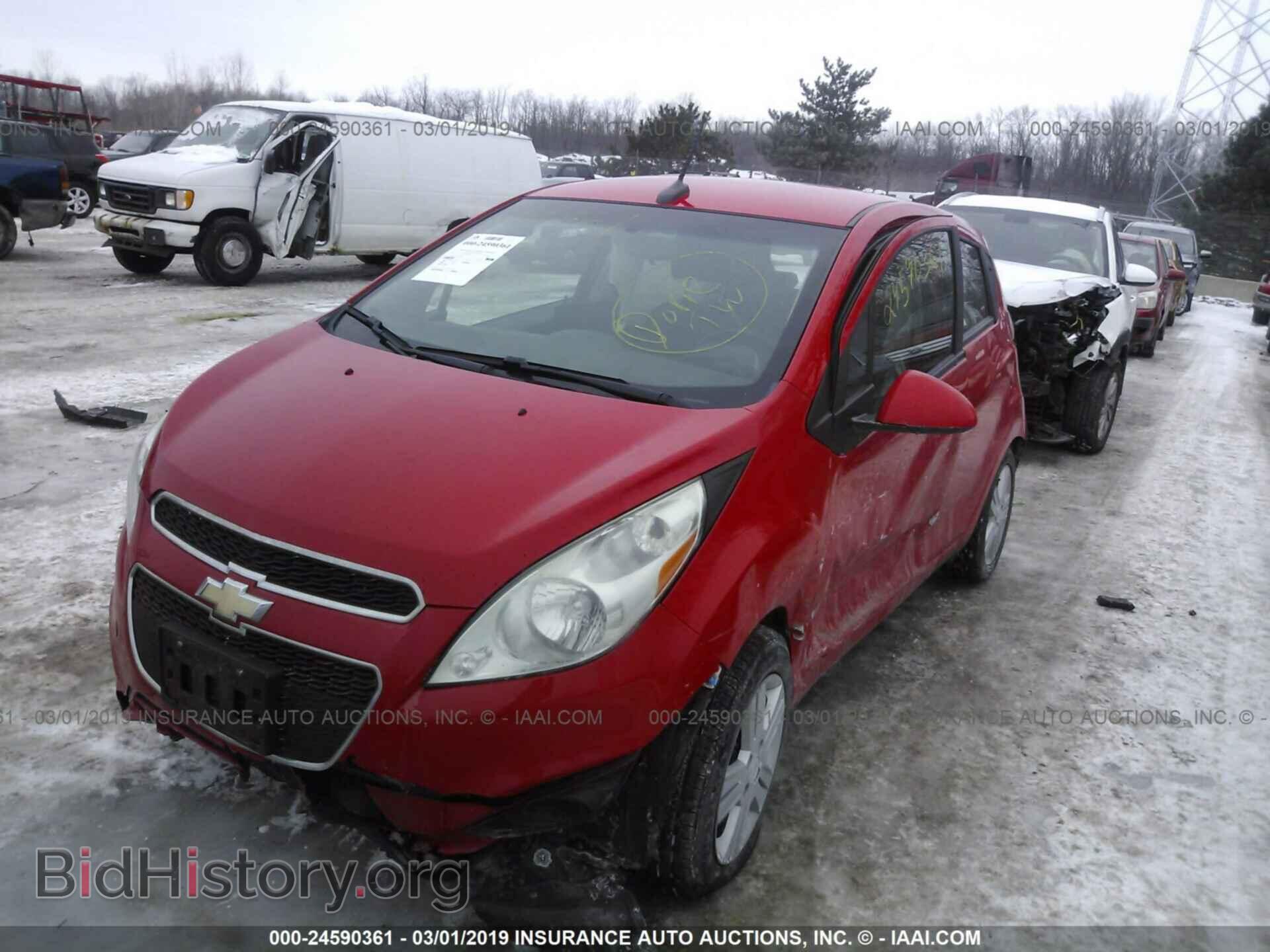 2013 CHEVROLET SPARK - VIN: KL8CD6S98DC620625 - Фото 2