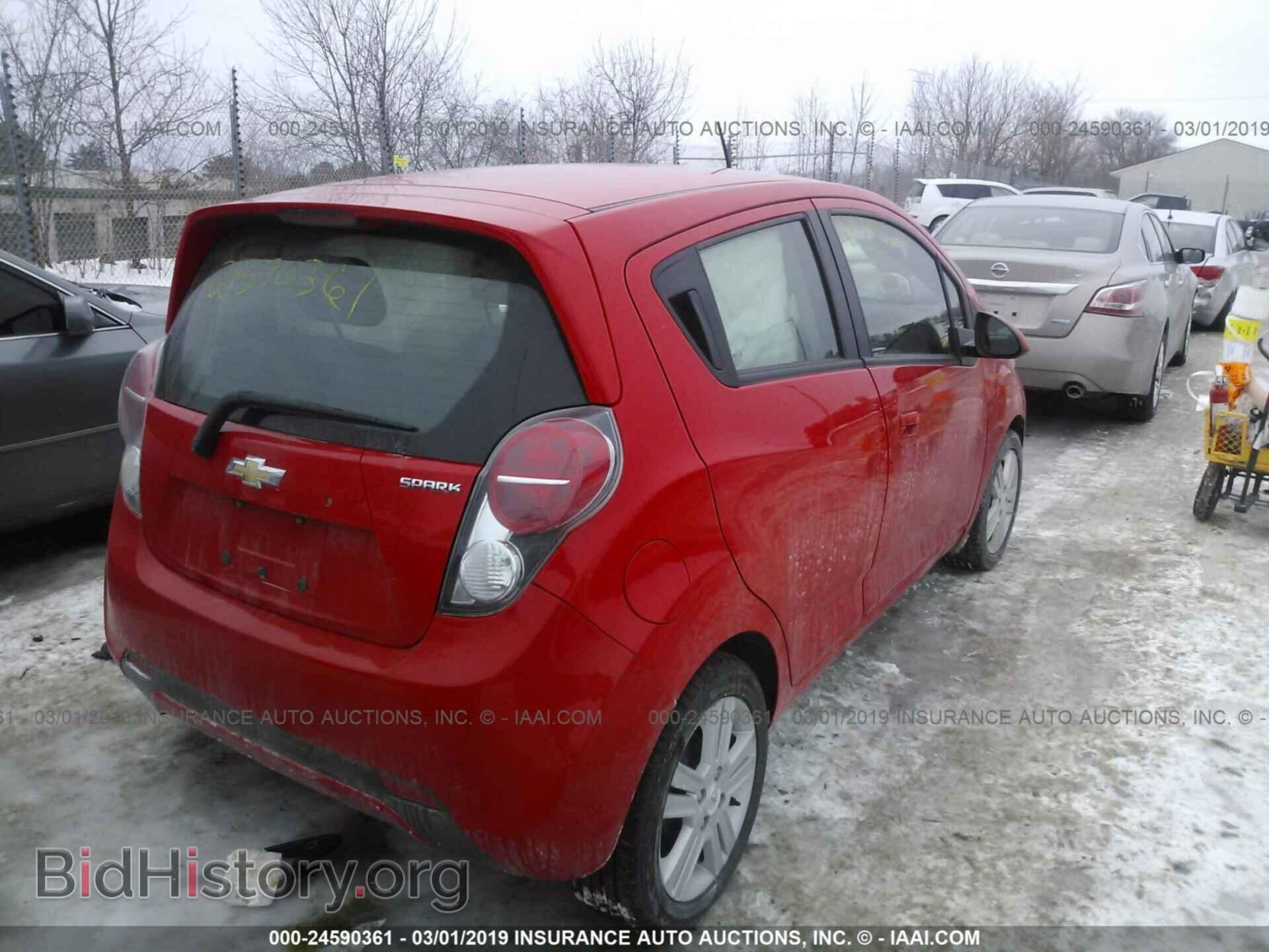 2013 CHEVROLET SPARK - VIN: KL8CD6S98DC620625 - Фото 4