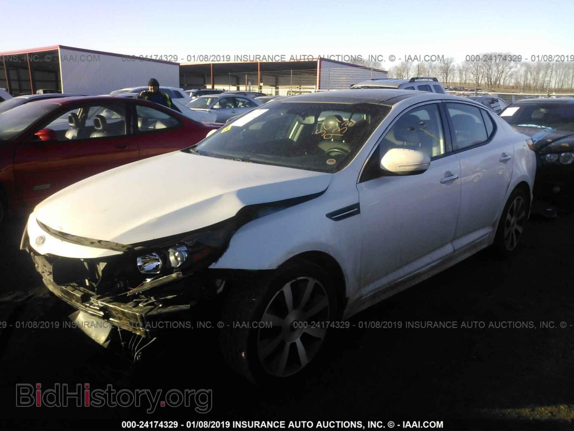 2012 KIA OPTIMA - VIN: 5XXGR4A6XCG071157 - Фото 2