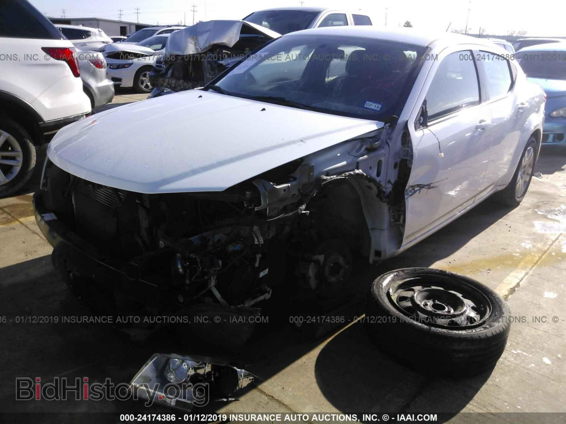 2013 DODGE AVENGER - VIN: 1C3CDZAB7DN683026 - Фото 2