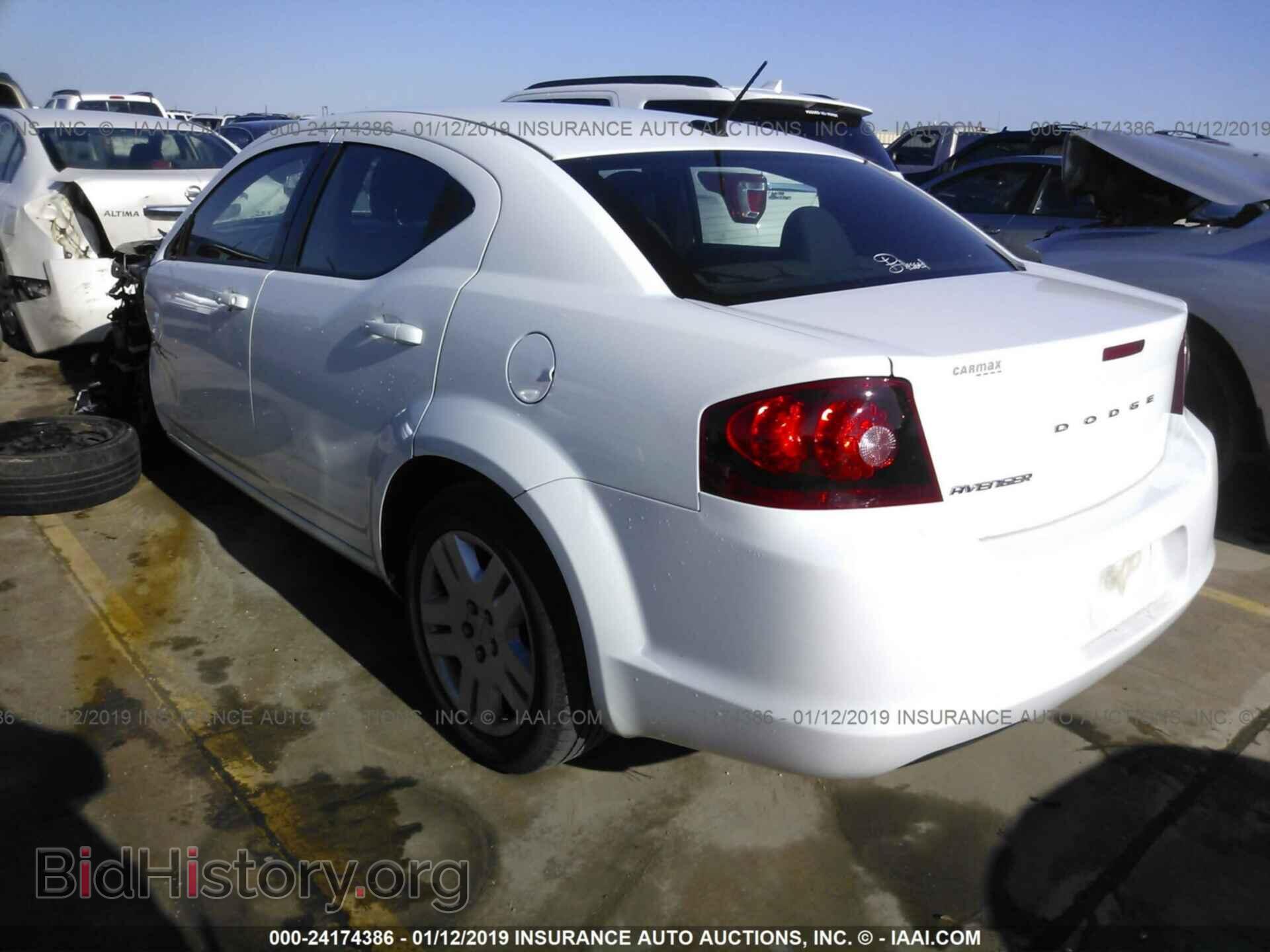 2013 DODGE AVENGER - VIN: 1C3CDZAB7DN683026 - Фото 3