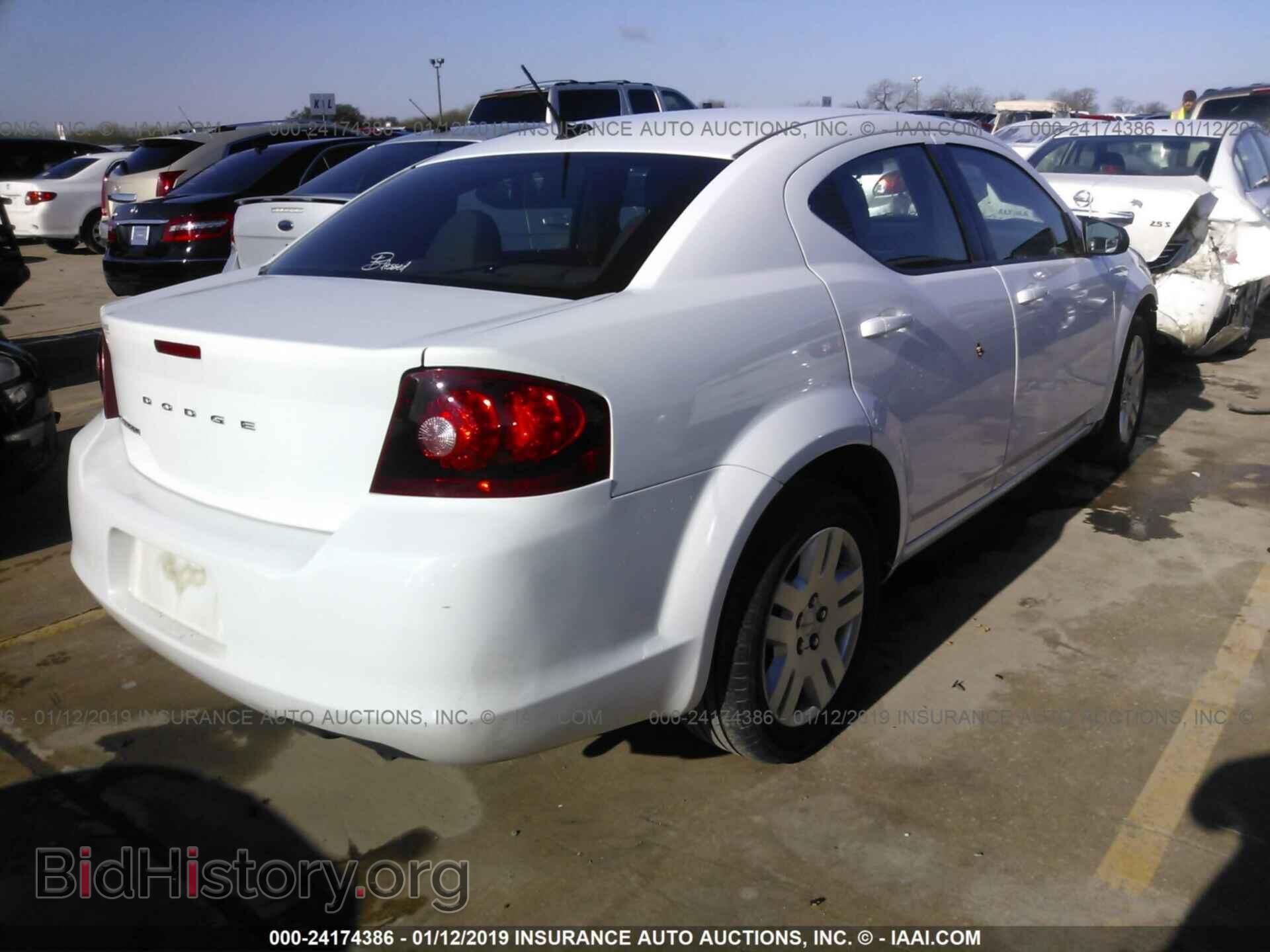2013 DODGE AVENGER - VIN: 1C3CDZAB7DN683026 - Фото 4