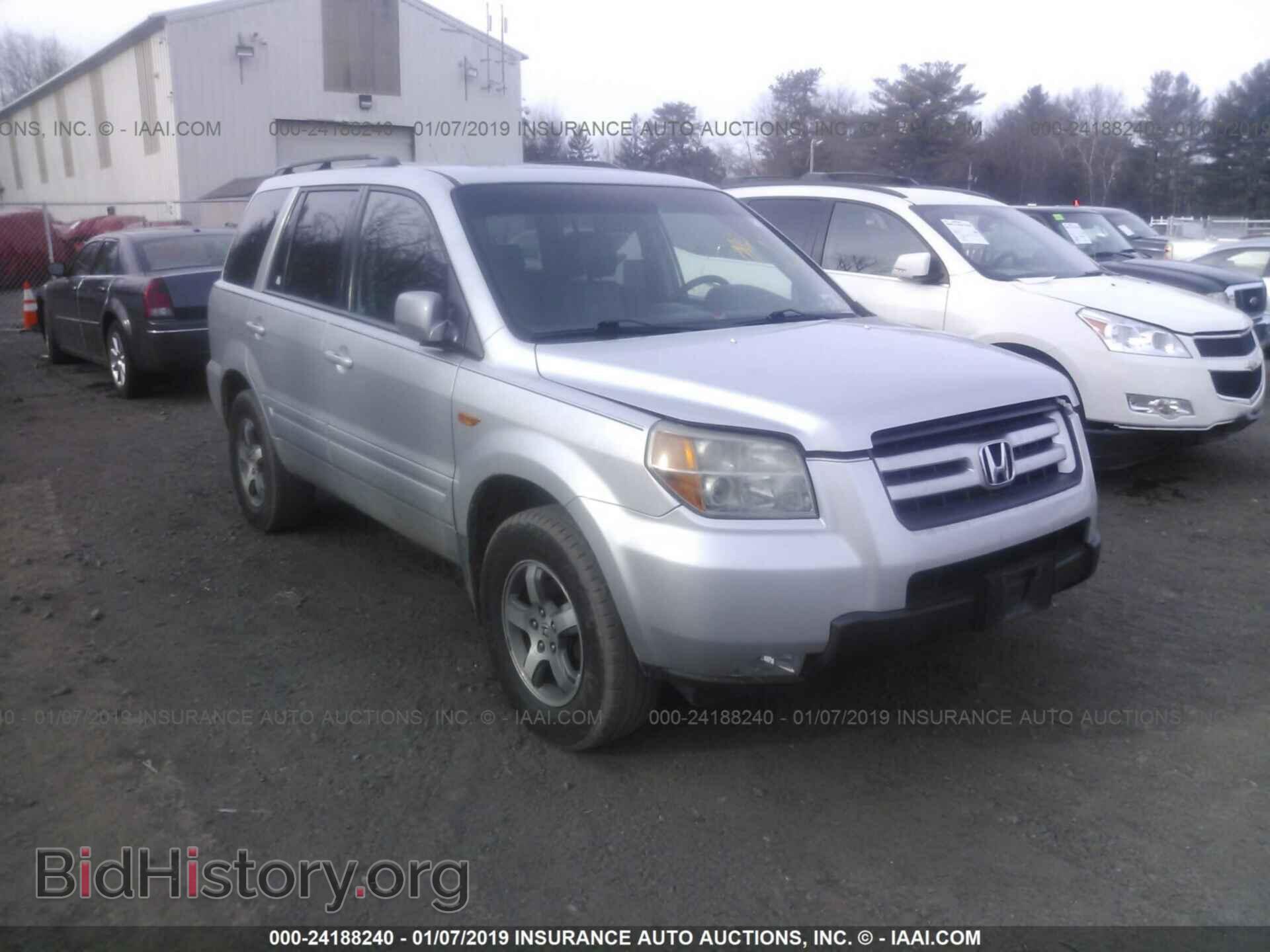 Фотография 5FNYF28546B039908 - HONDA PILOT 2006