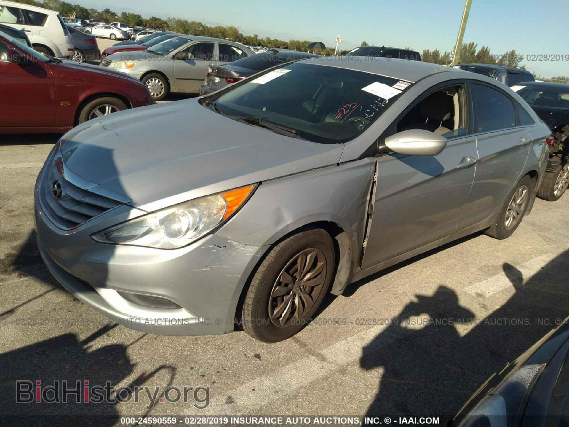 2012 HYUNDAI SONATA - VIN: 5NPEB4AC9CH340142 - Фото 2
