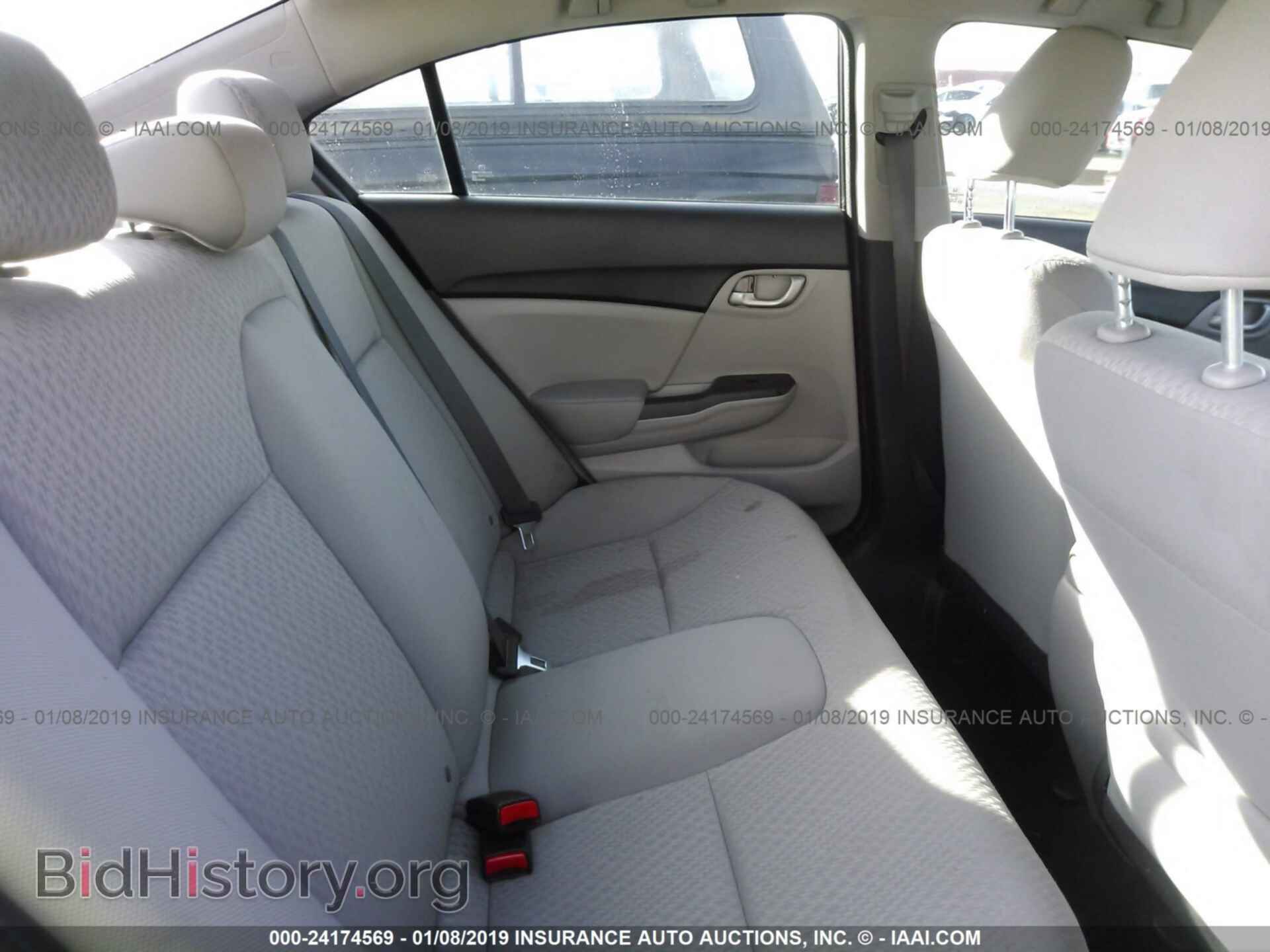 2014 HONDA CIVIC - VIN: 19XFB2F58EE240320 - Фото 8
