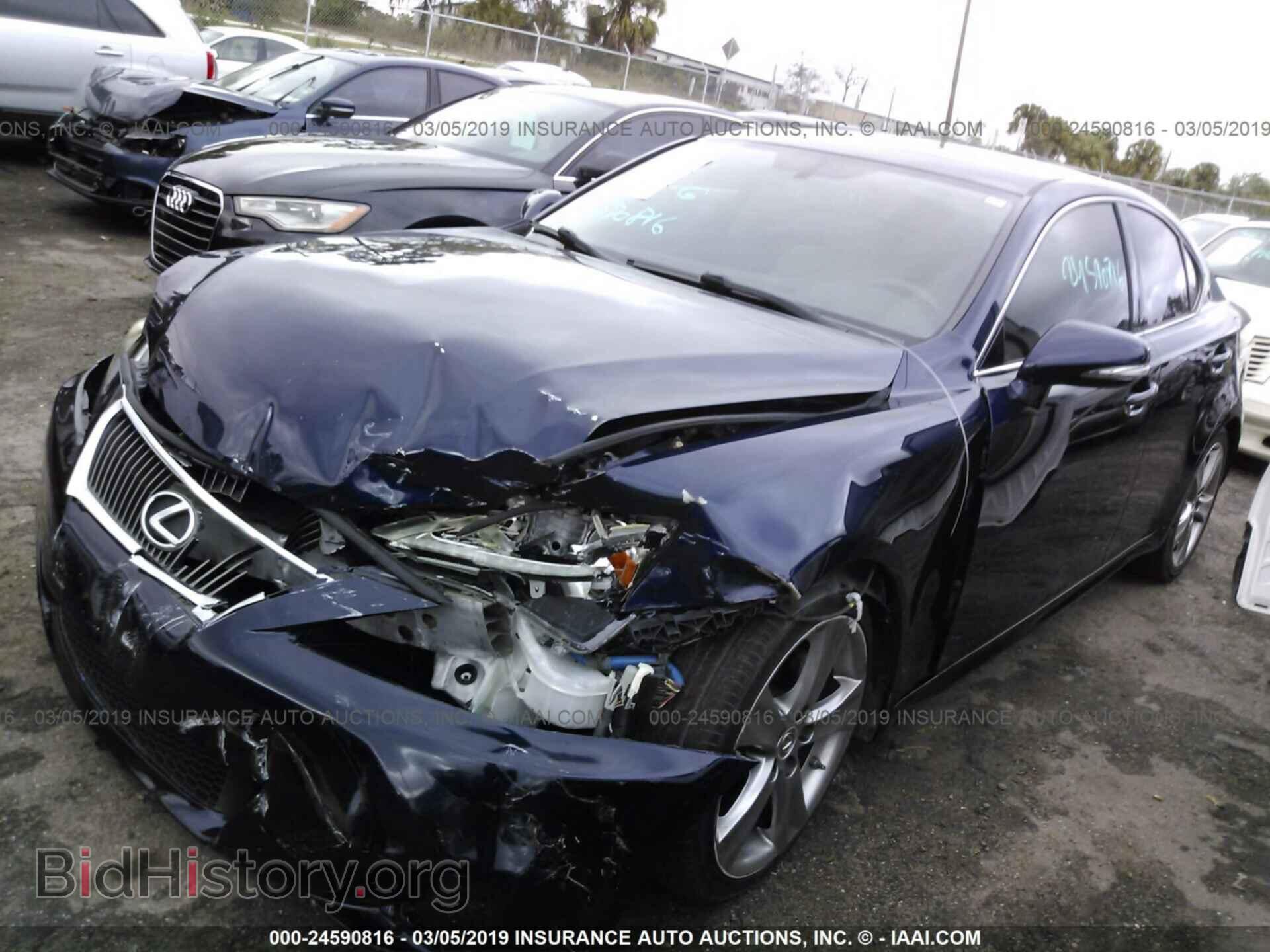 2013 LEXUS IS - VIN: JTHBF5C29D5187554 - Фото 2
