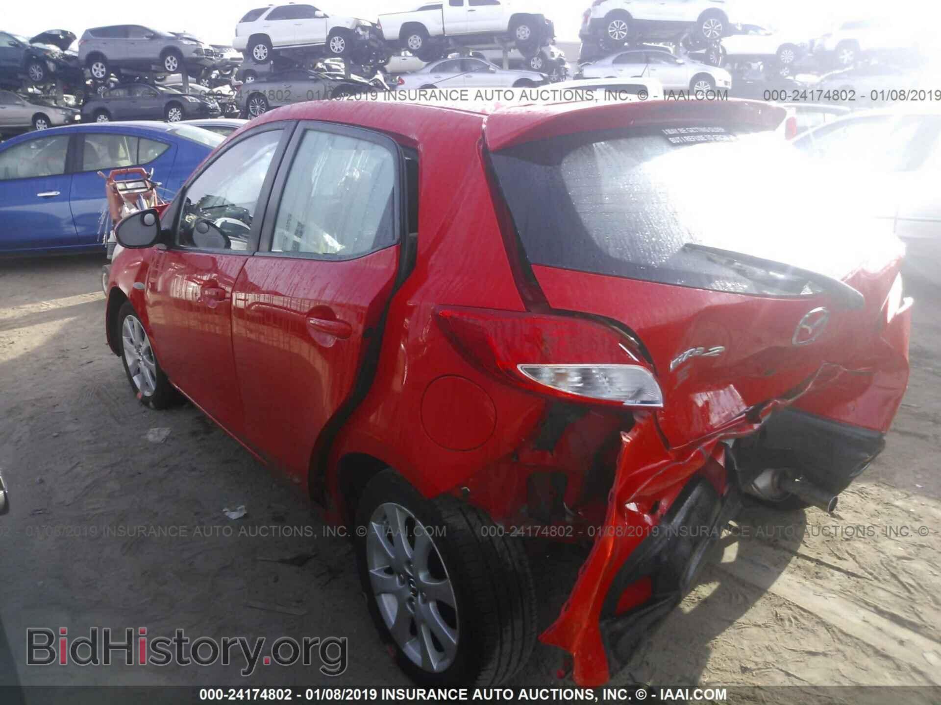 2013 MAZDA MAZDA2 - VIN: JM1DE1LY1D0161540 - Фото 3