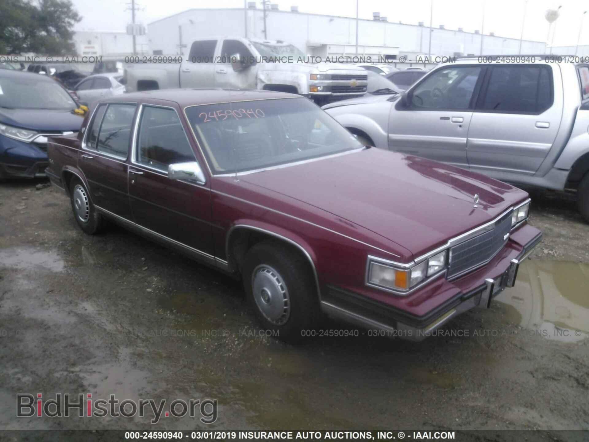 Photo 1G6CD6987F4368550 - CADILLAC DEVILLE 1985