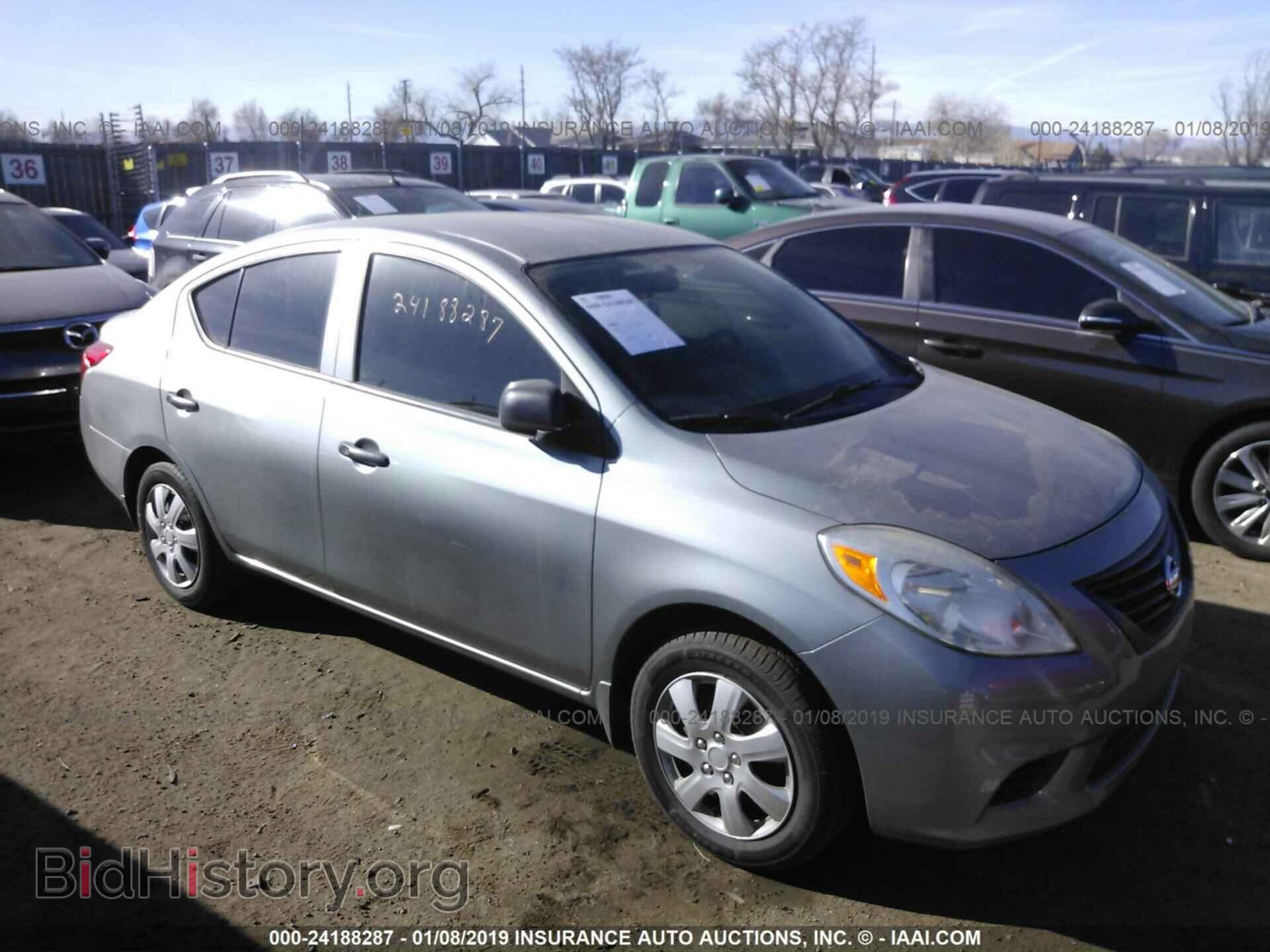Фотография 3N1CN7AP1CL929661 - NISSAN VERSA 2012