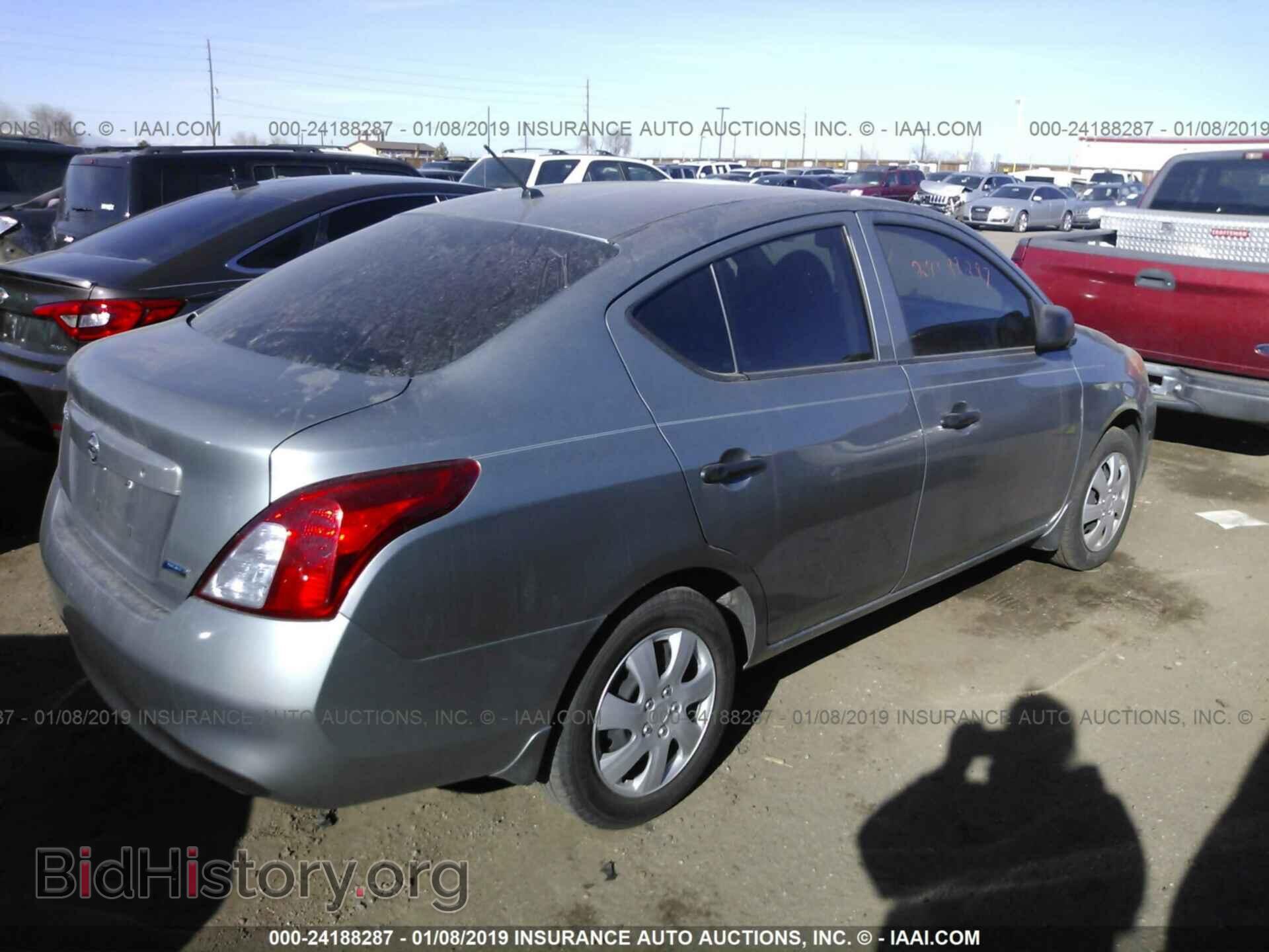 2012 NISSAN VERSA - VIN: 3N1CN7AP1CL929661 - Фото 4