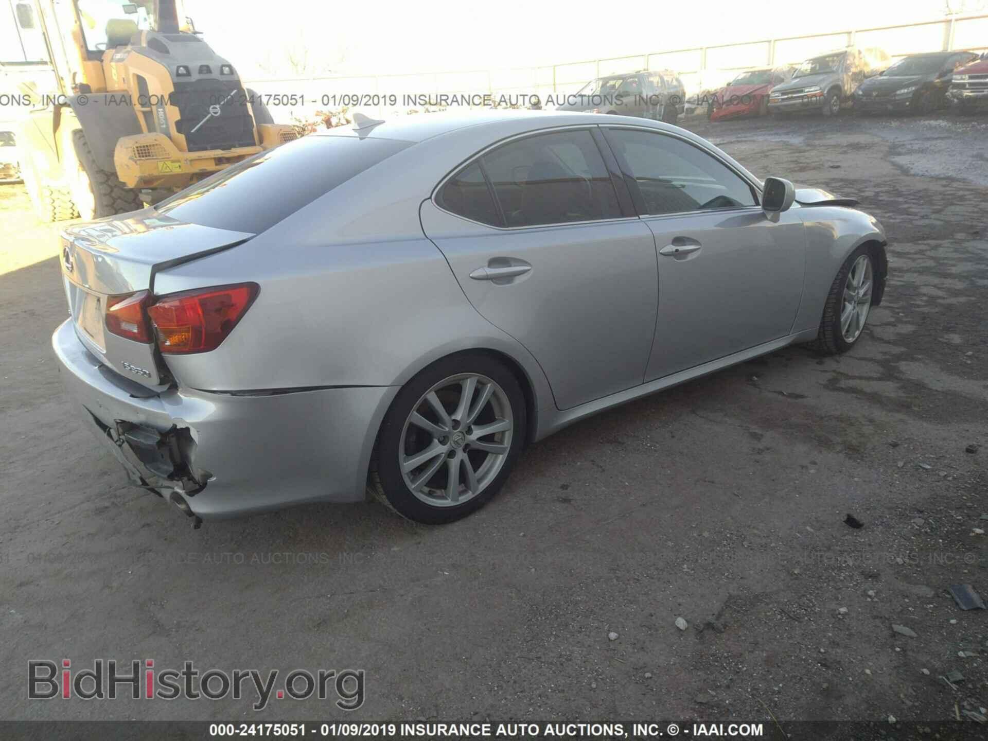 2007 LEXUS IS - VIN: JTHBE262575016432 - Фото 4