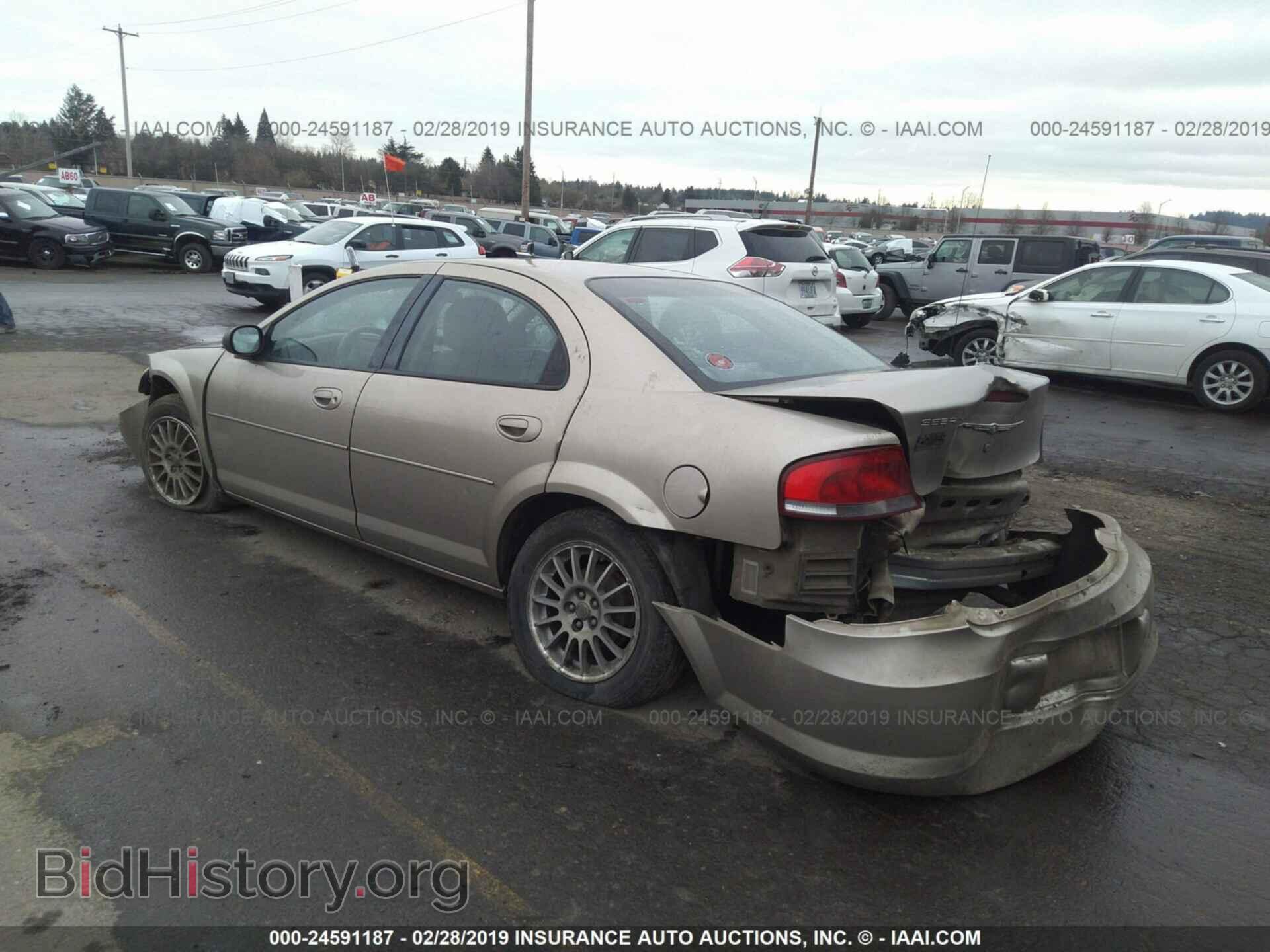 2004 CHRYSLER SEBRING - VIN: 1C3EL46X74N259252 - Фото 3