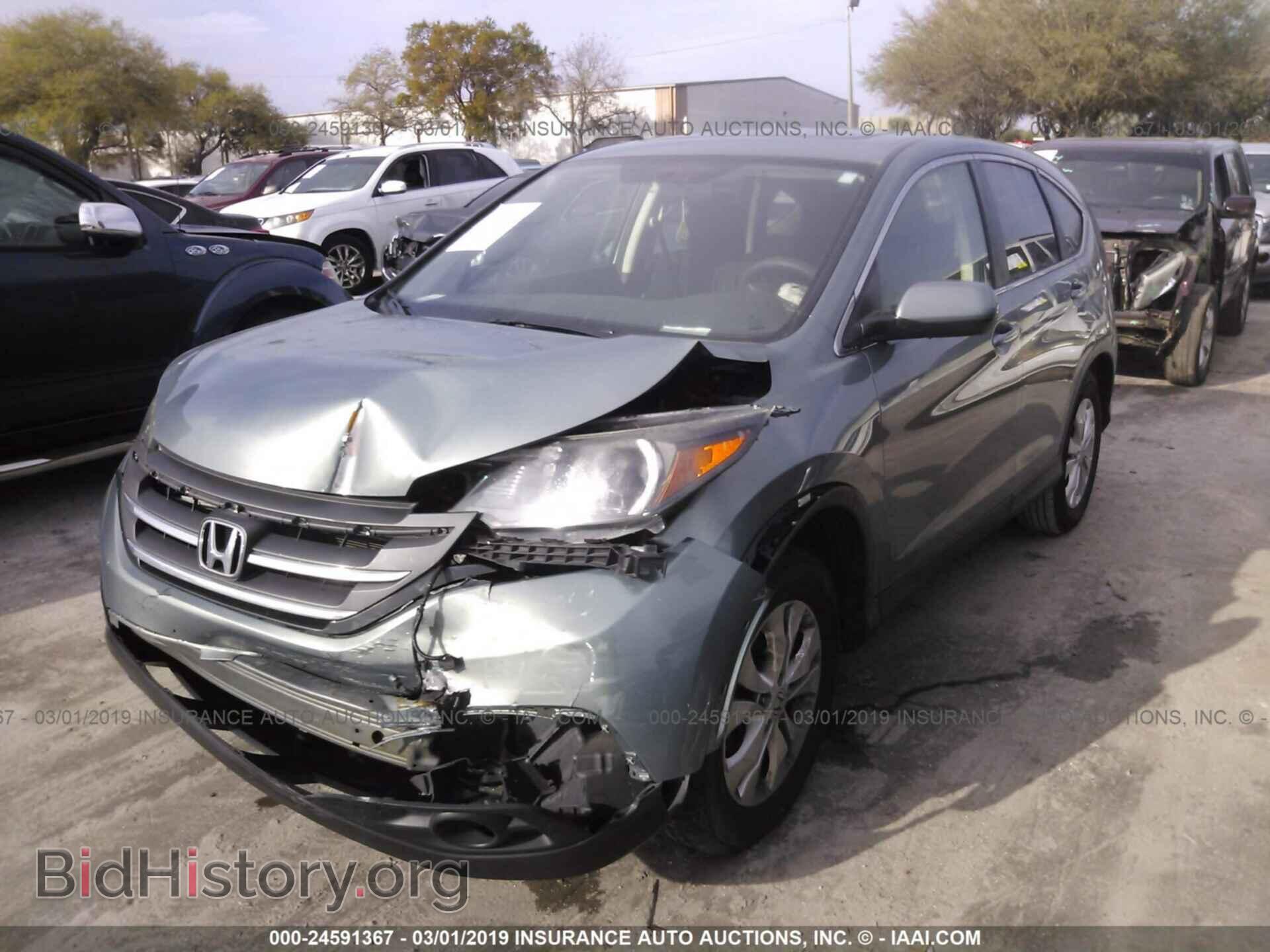 2012 HONDA CR-V - VIN: 5J6RM4H51CL008527 - Фото 2