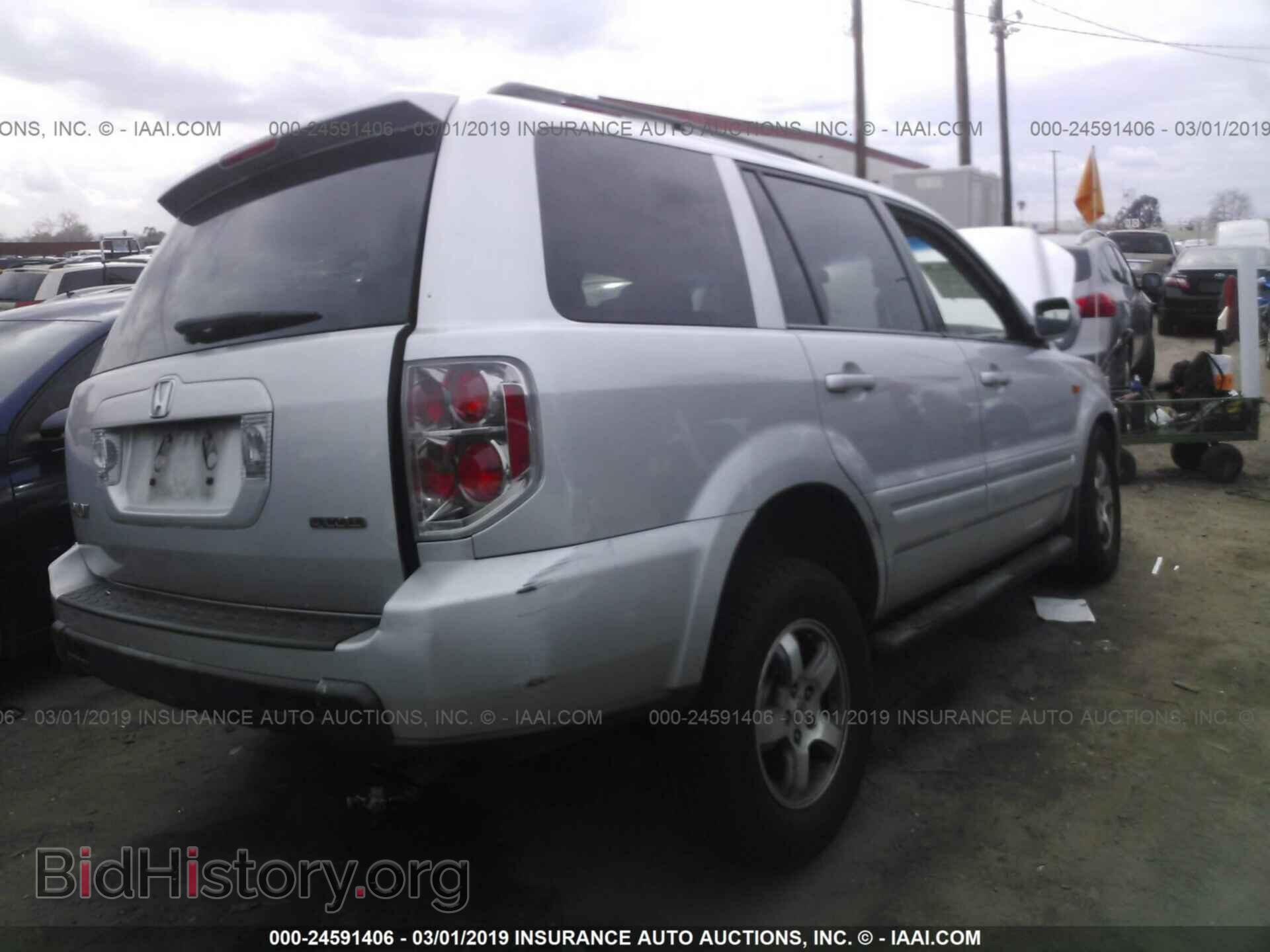 2006 HONDA PILOT - VIN: 2HKYF18446H544396 - Фото 4