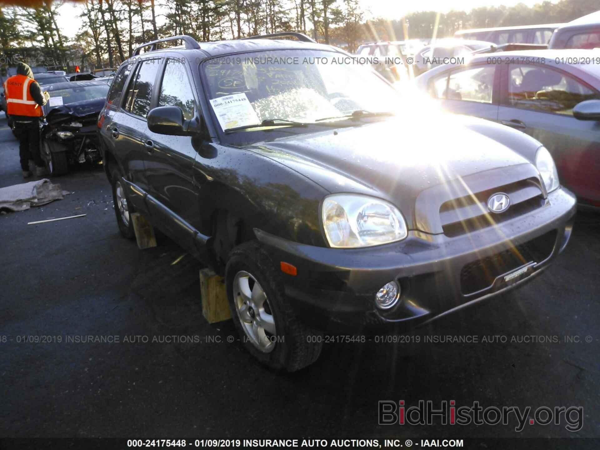 Photo KM8SC73D96U110940 - HYUNDAI SANTA FE 2006