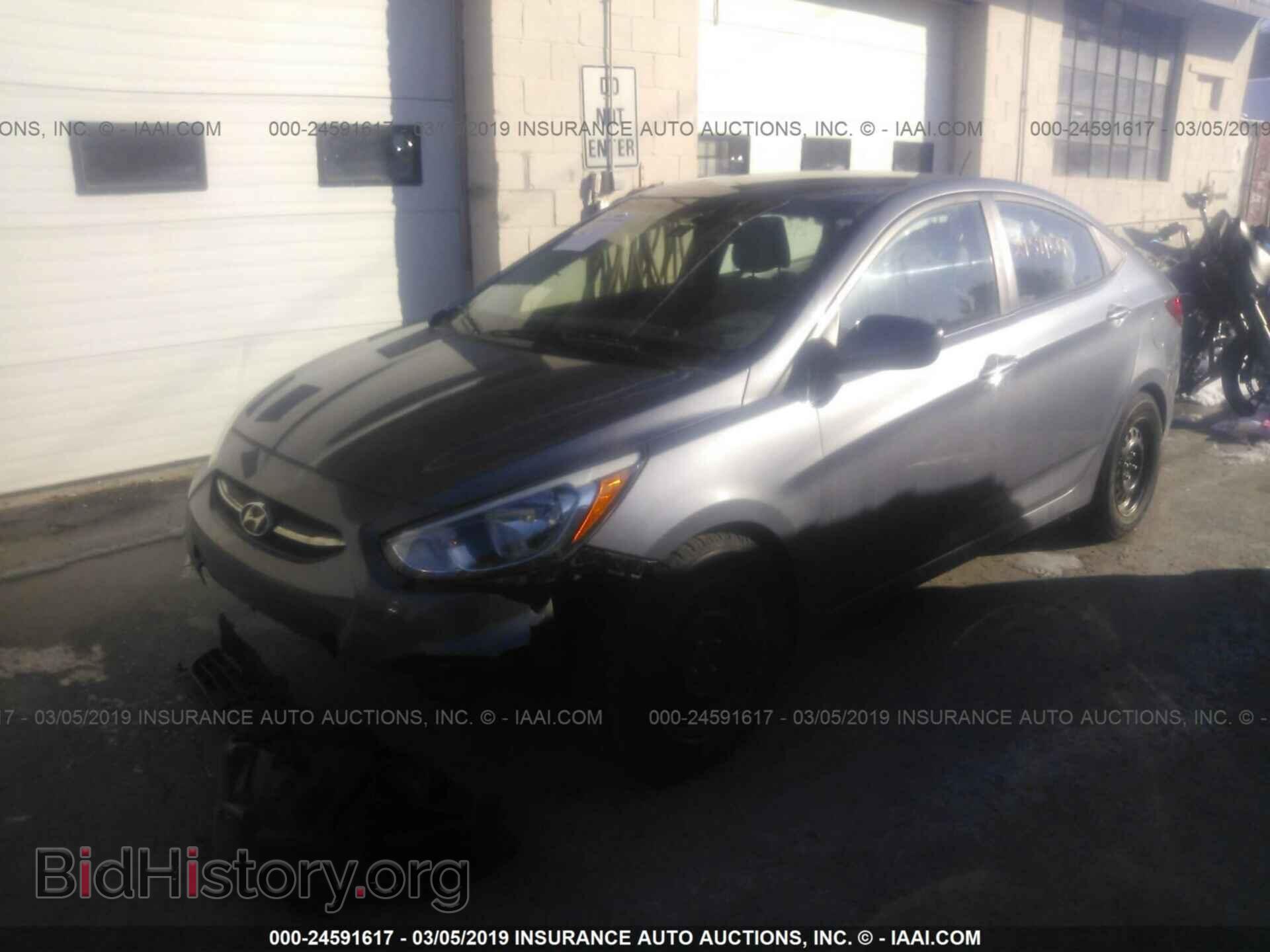 2017 HYUNDAI ACCENT - VIN: KMHCT4AEXHU330413 - Фото 2
