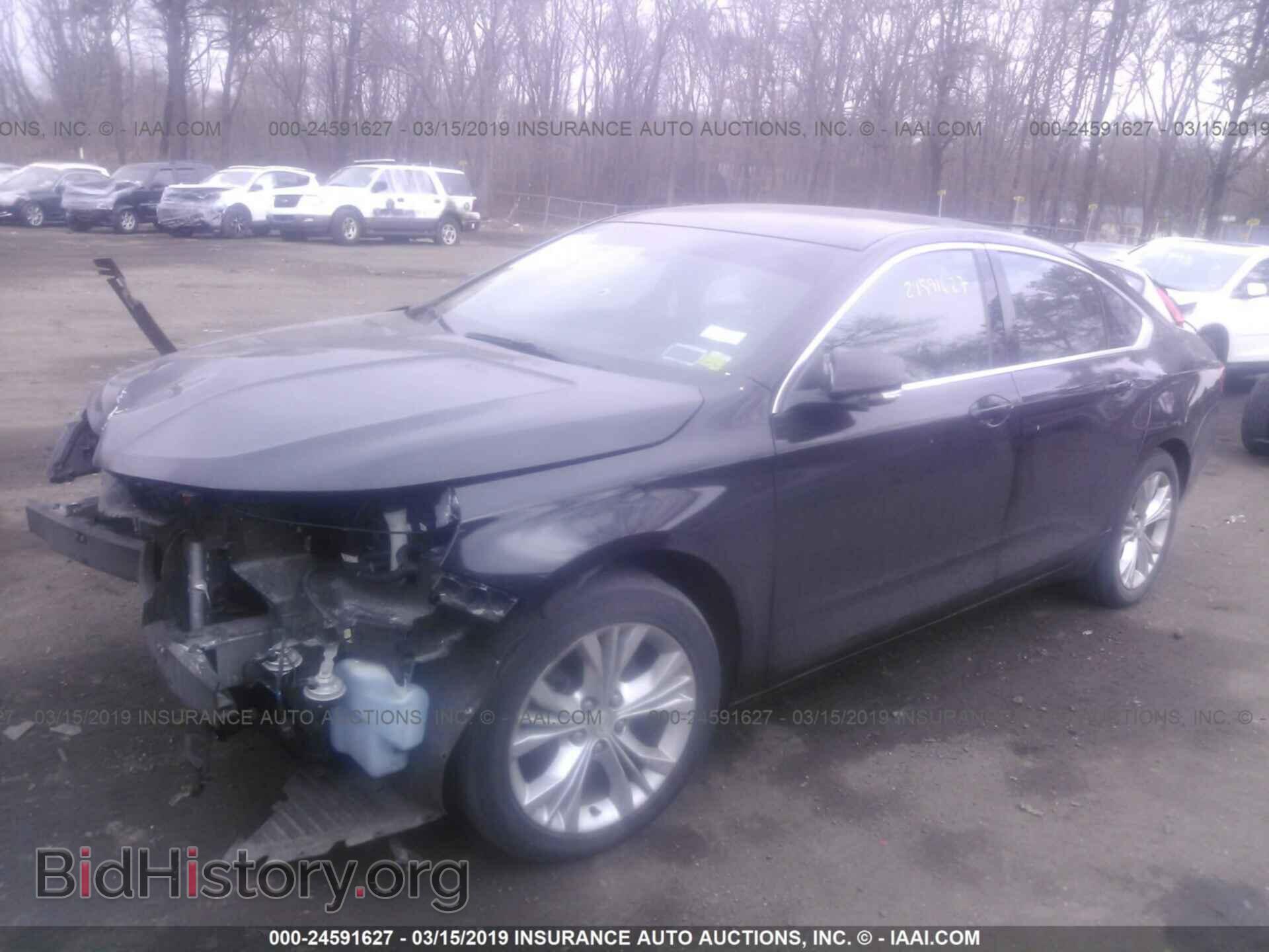 2014 CHEVROLET IMPALA - VIN: 1G1115SL1EU153145 - Фото 2