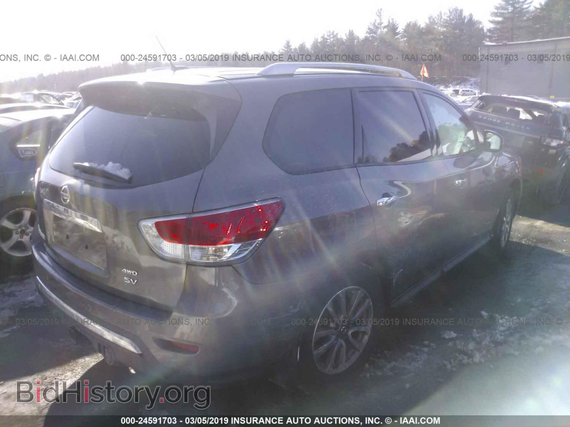 2014 NISSAN PATHFINDER - VIN: 5N1AR2MM0EC710407 - Фото 4