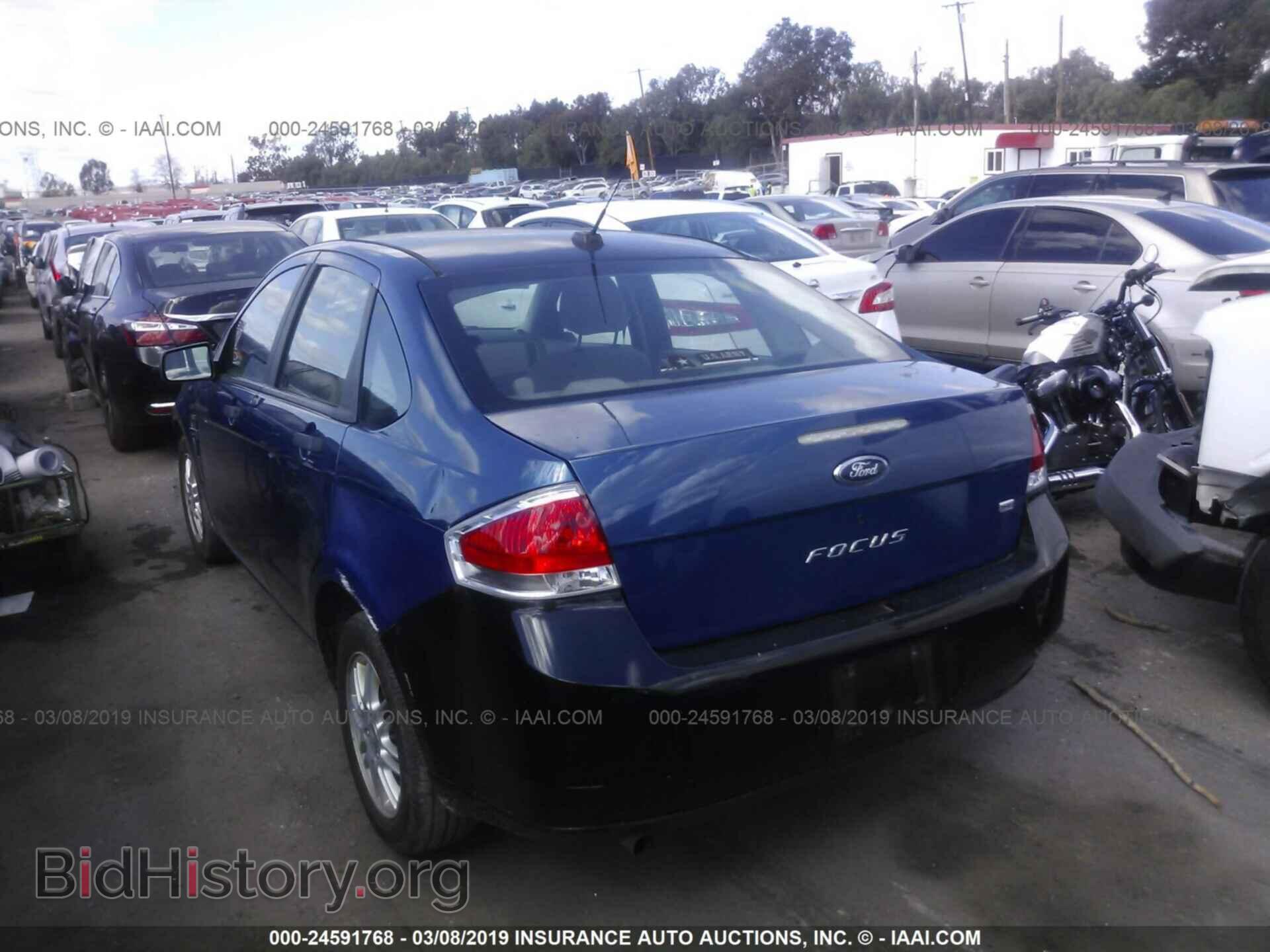 2008 FORD FOCUS - VIN: 1FAHP35N98W128031 - Фото 3