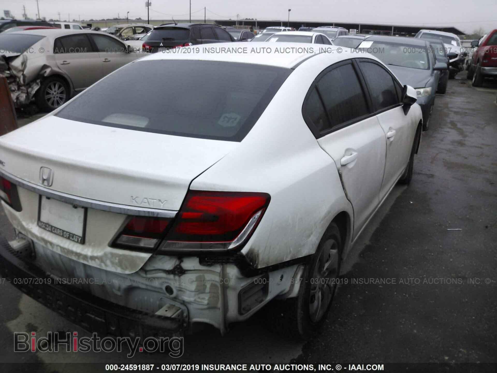 2013 HONDA CIVIC - VIN: 2HGFB2F56DH555010 - Фото 4